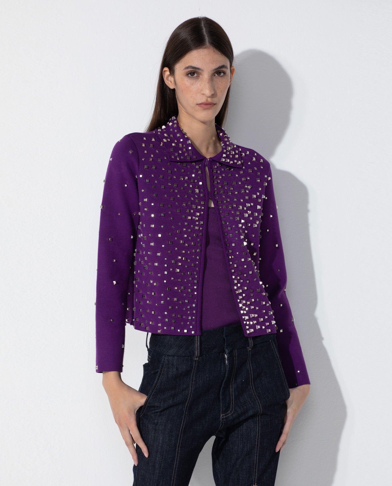 Casaco Lafort Curto Mariah Tricot