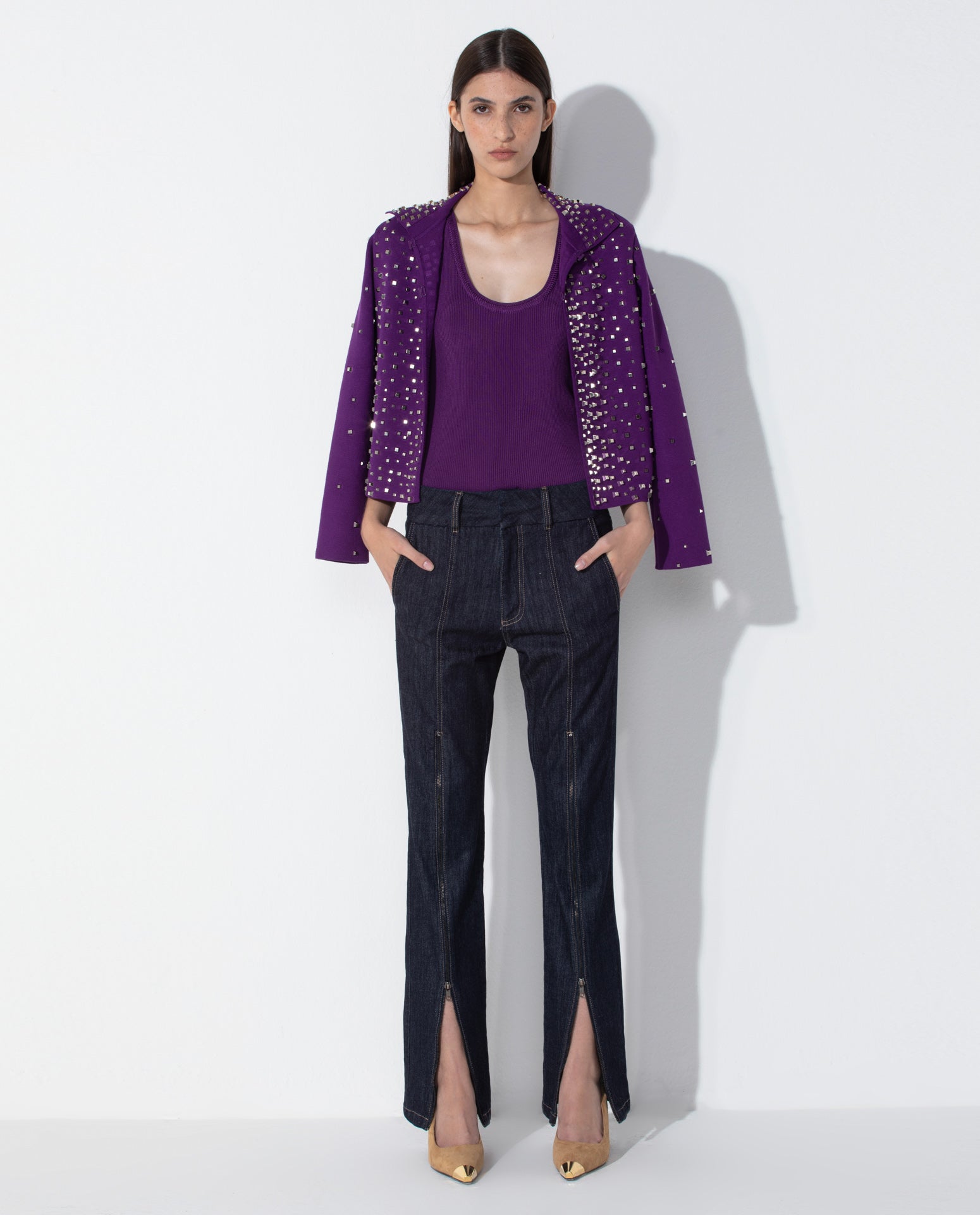 Casaco Lafort Curto Mariah Tricot