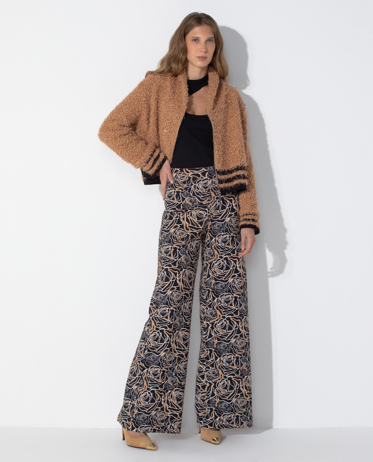 Casaco Lafort Com Gola Betina Tricot