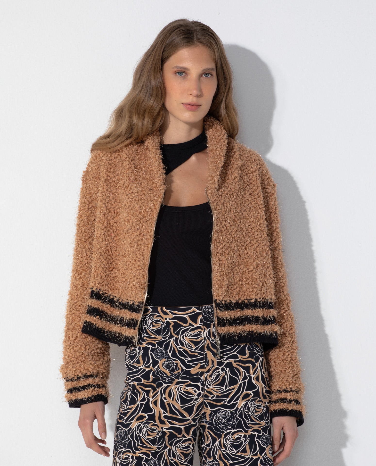 Casaco Lafort Com Gola Betina Tricot