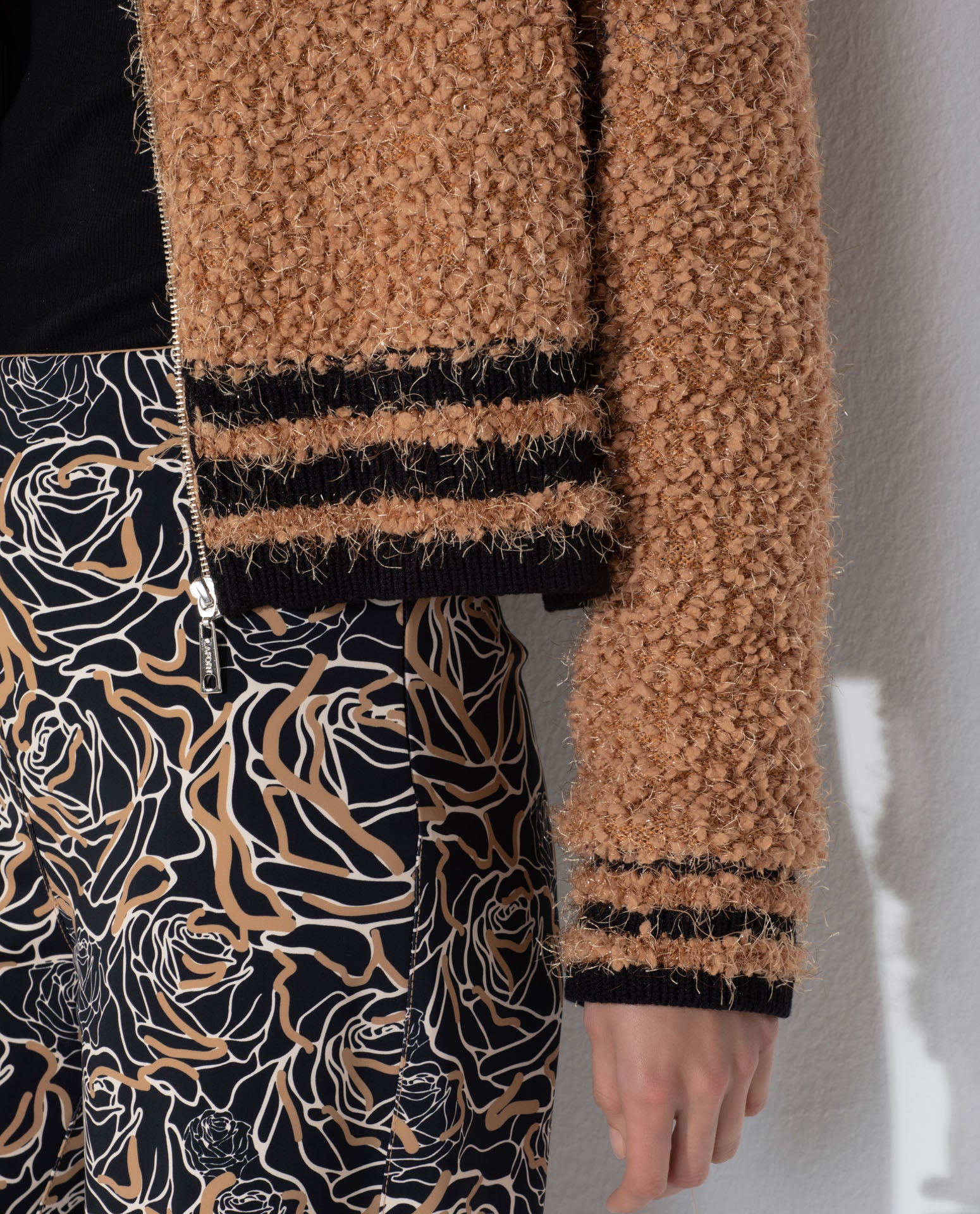 Casaco Lafort Com Gola Betina Tricot