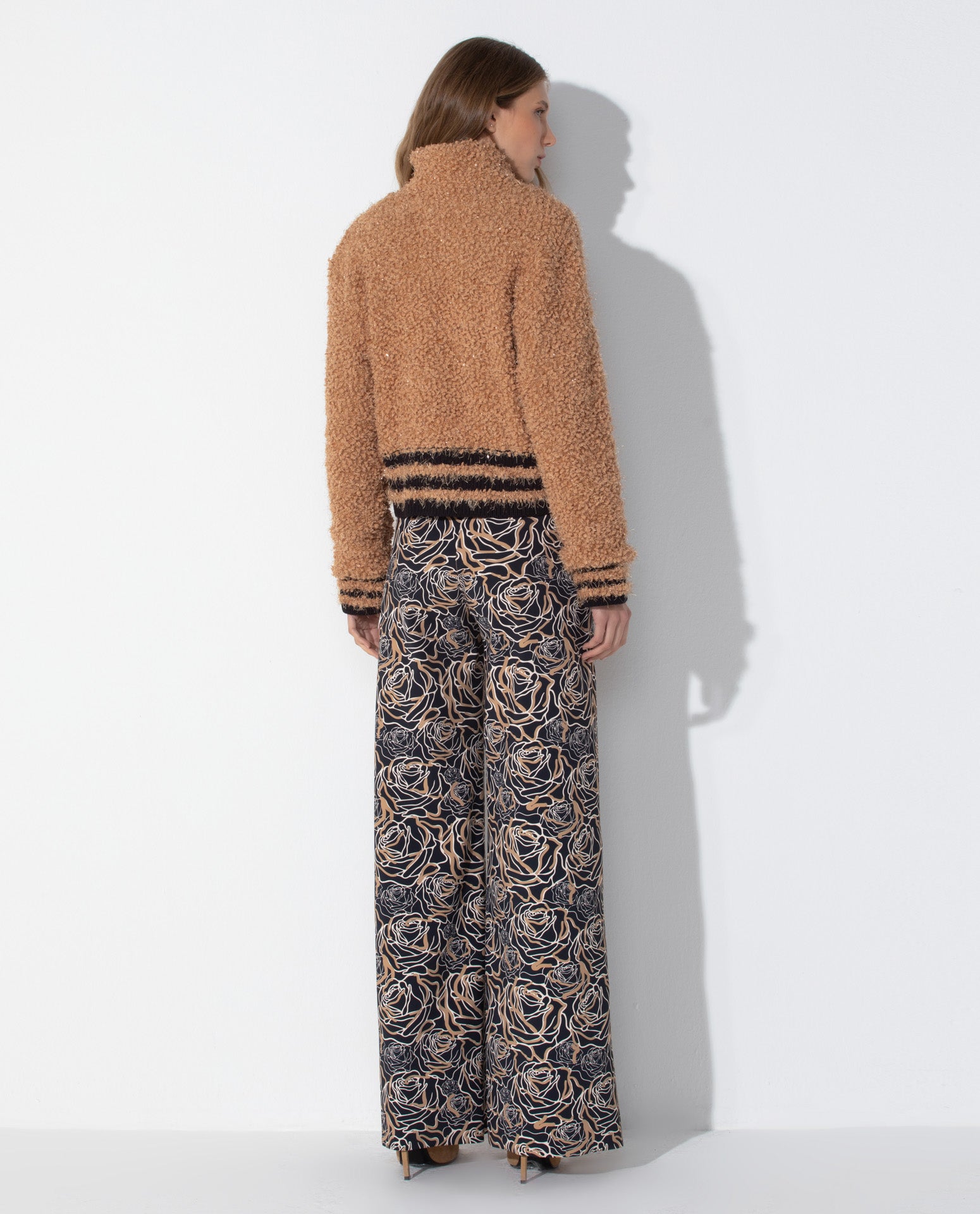 Casaco Lafort Com Gola Betina Tricot