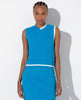 AZUL TURCO/OFF WHITE / P