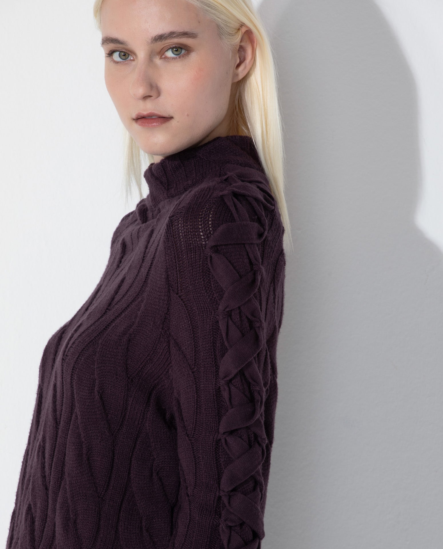 Blusa Lafort Gola Alta Amanda Tricot