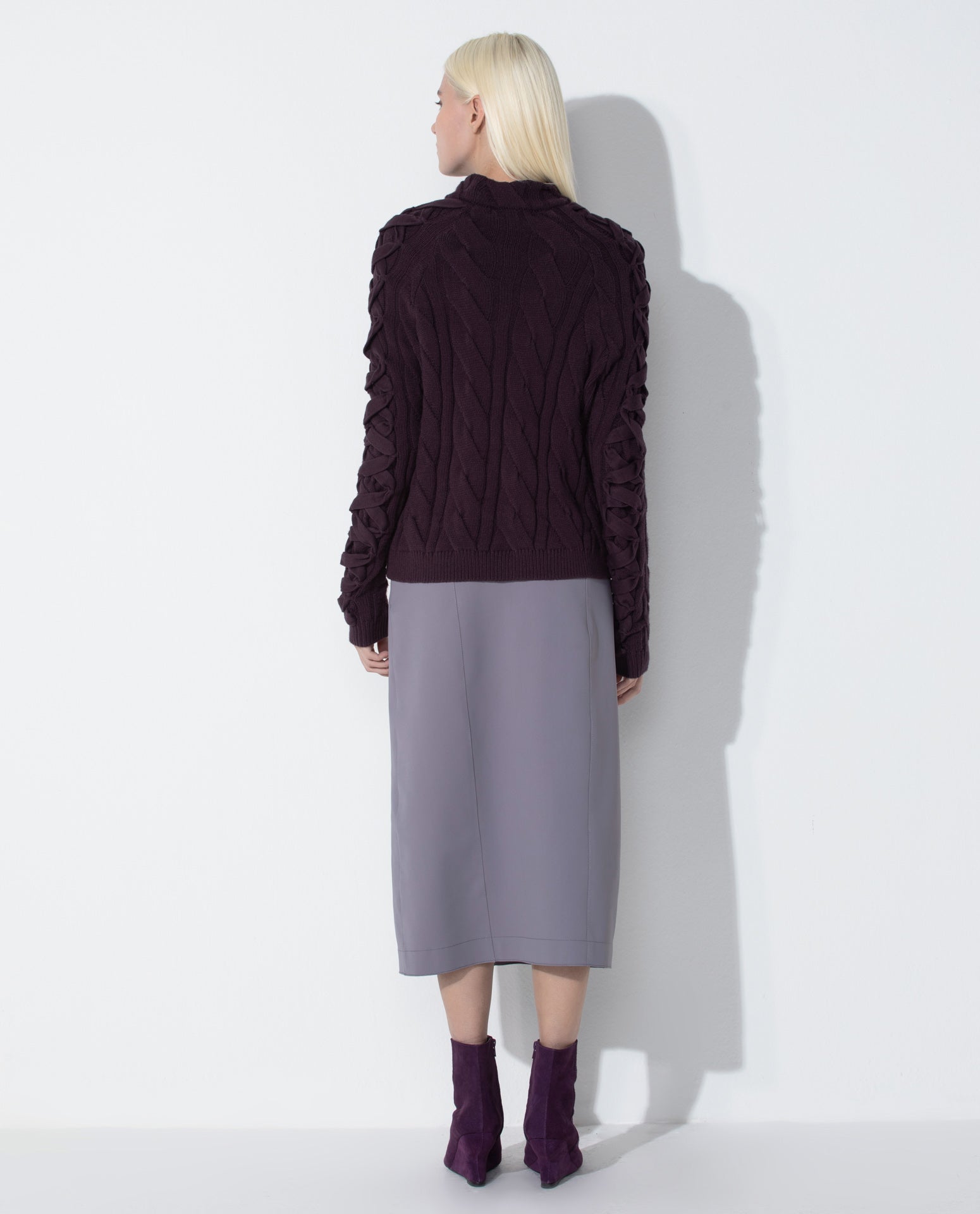 Blusa Lafort Gola Alta Amanda Tricot