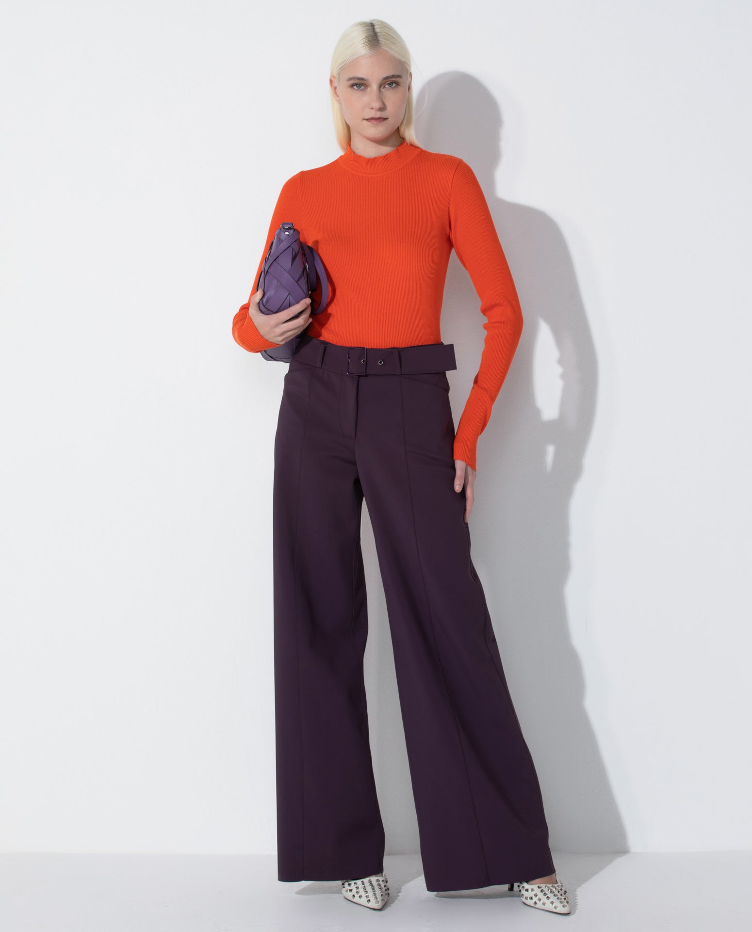 Blusa Lafort Gola Alta Letícia Tricot London Stories