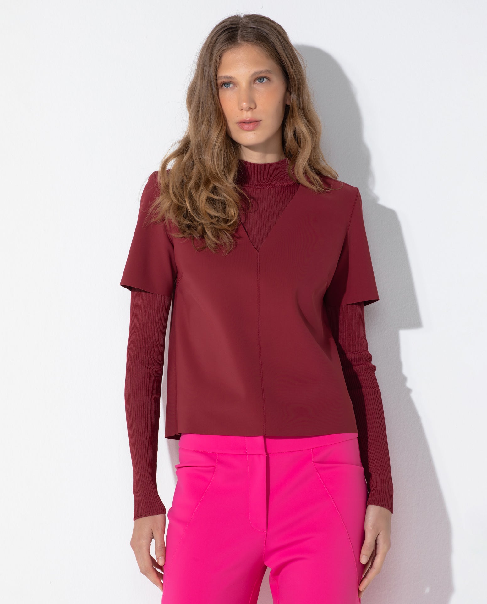 Blusa Lafort Gola Alta Letícia Tricot London Stories