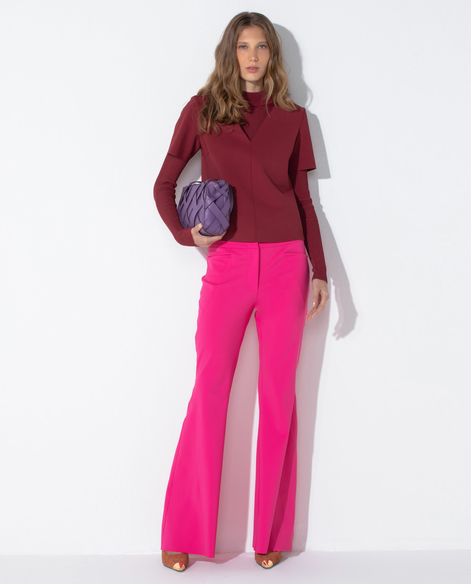 Blusa Lafort Gola Alta Letícia Tricot London Stories