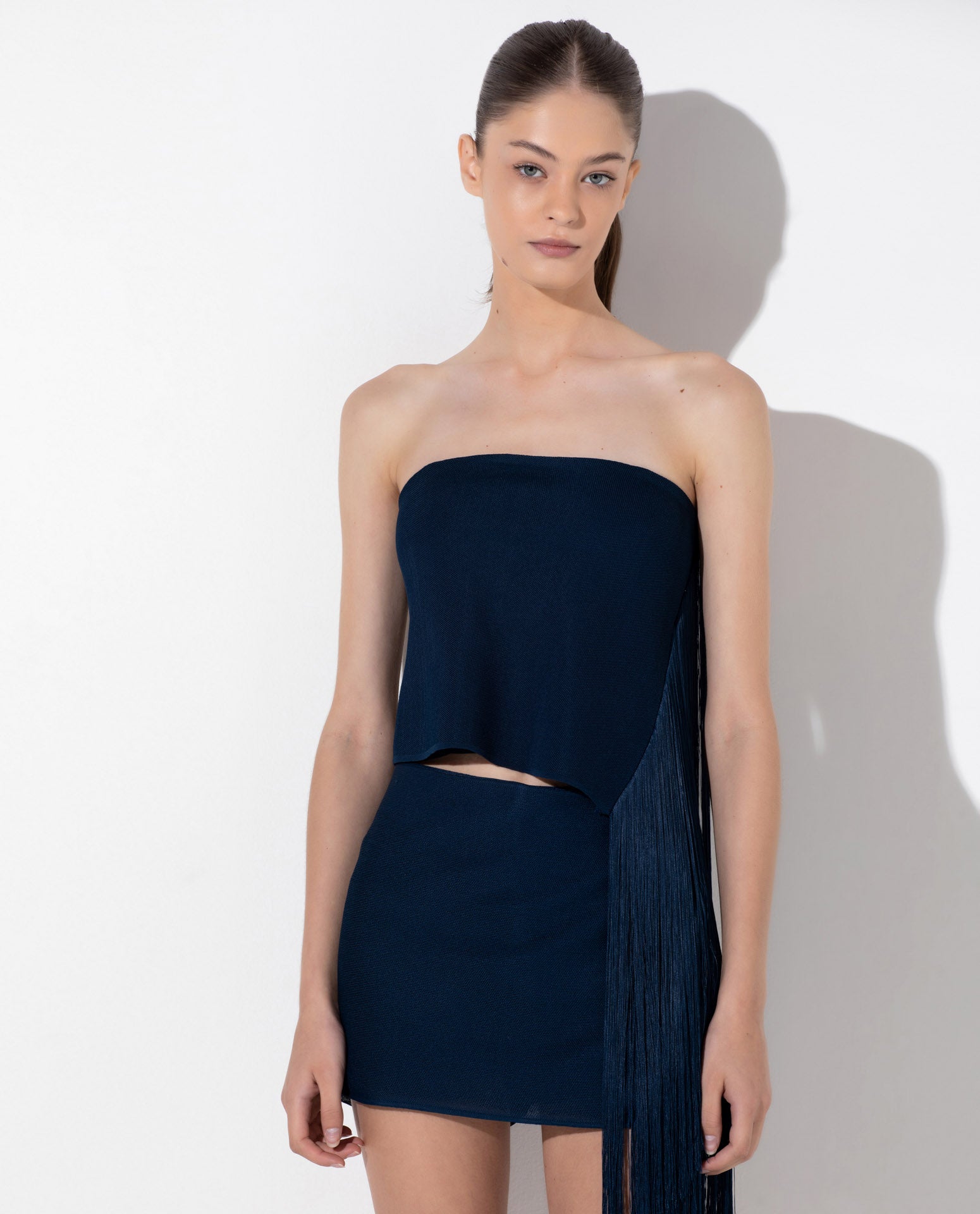 Top Lafort Com Franjas Lizandra Tricot