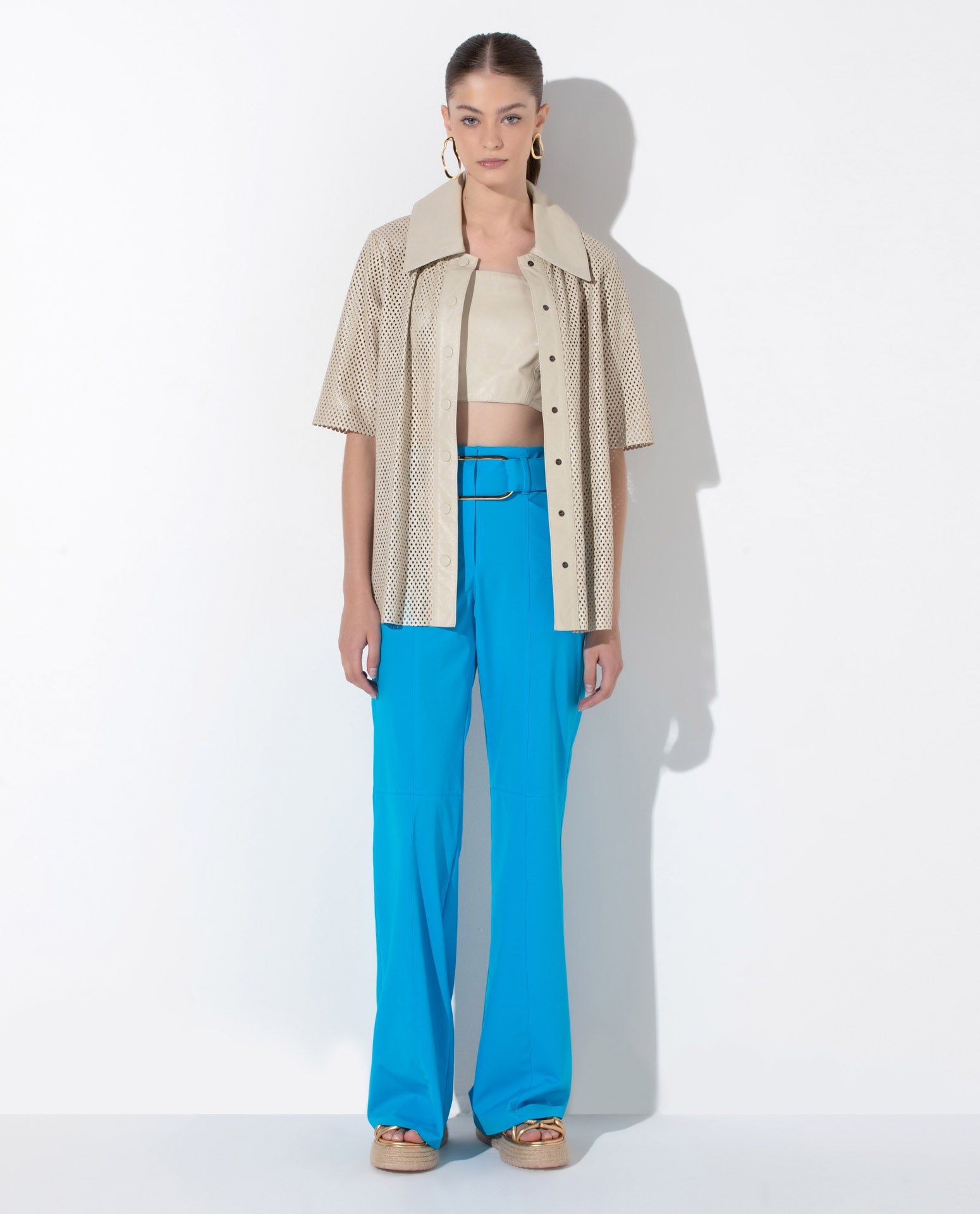 Calça Lafort Flare Lauren Edge Block®