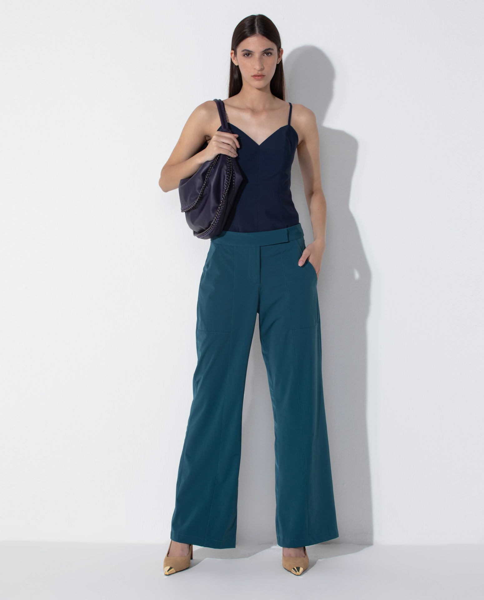 Calça Lafort Com Recortes Susan Edge Block®