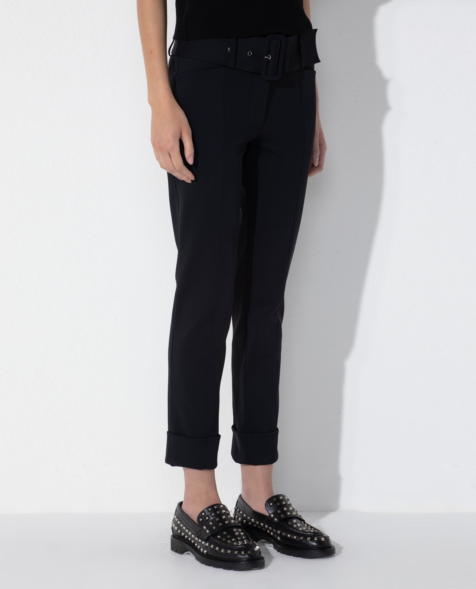 Calça Lafort Skinny Com Cinto Sabrina Technoblock® Neutra