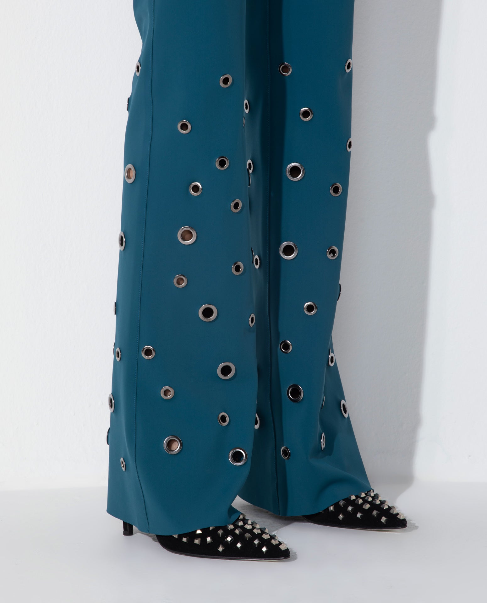 Calça Lafort Boot Com Ilhós Mônica Technoblock®