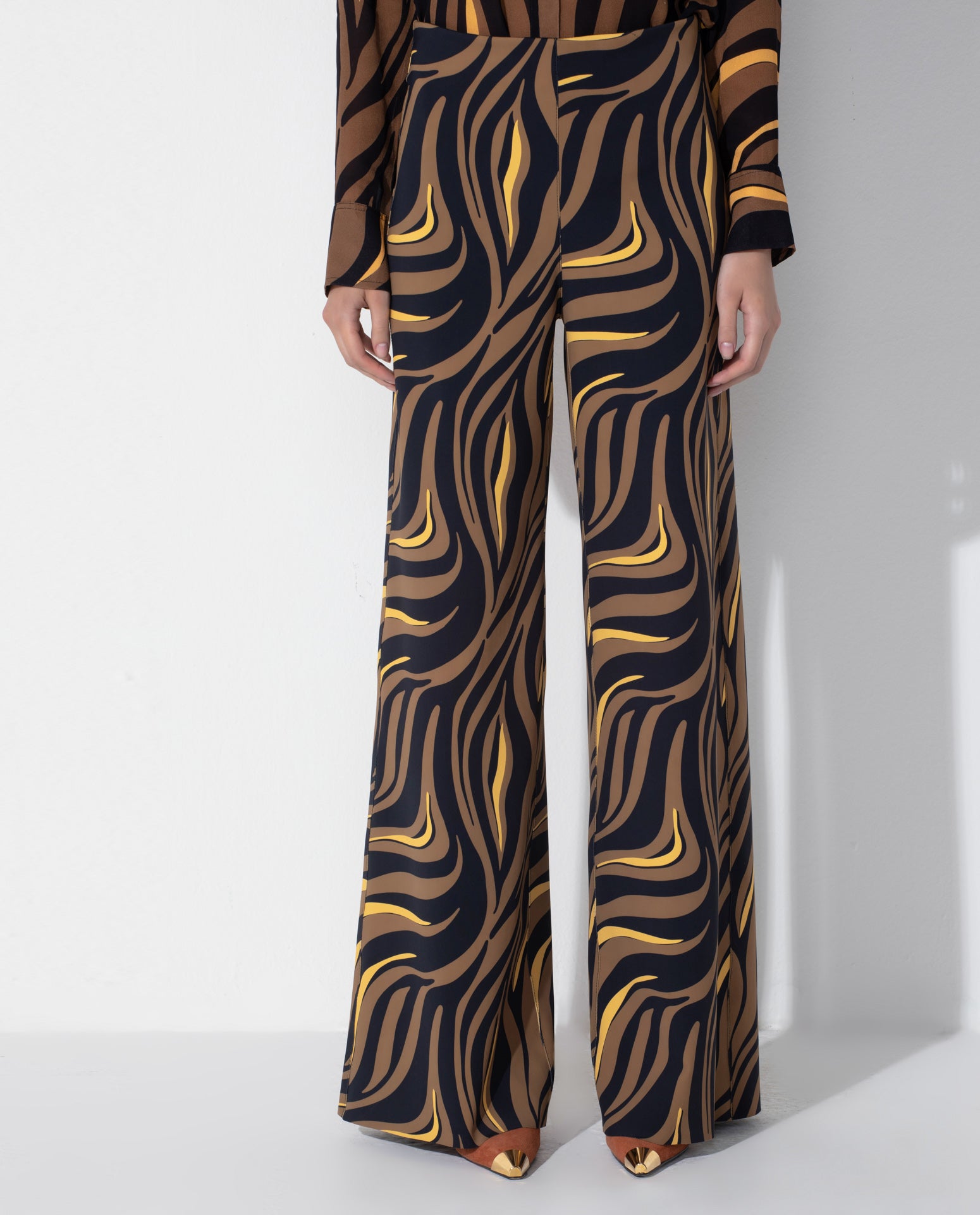 Calça Lafort Pantalona Lilian Technoblock® Estampada