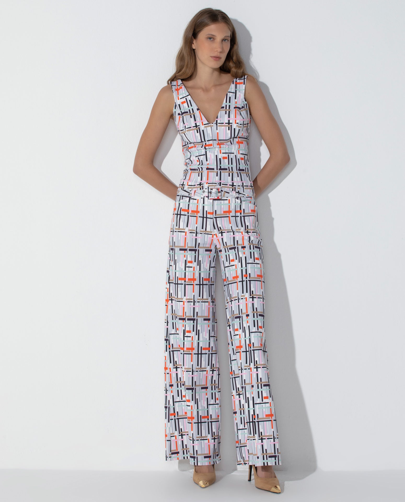 Calça Lafort Pantalona Kim Technoblock® Estampado