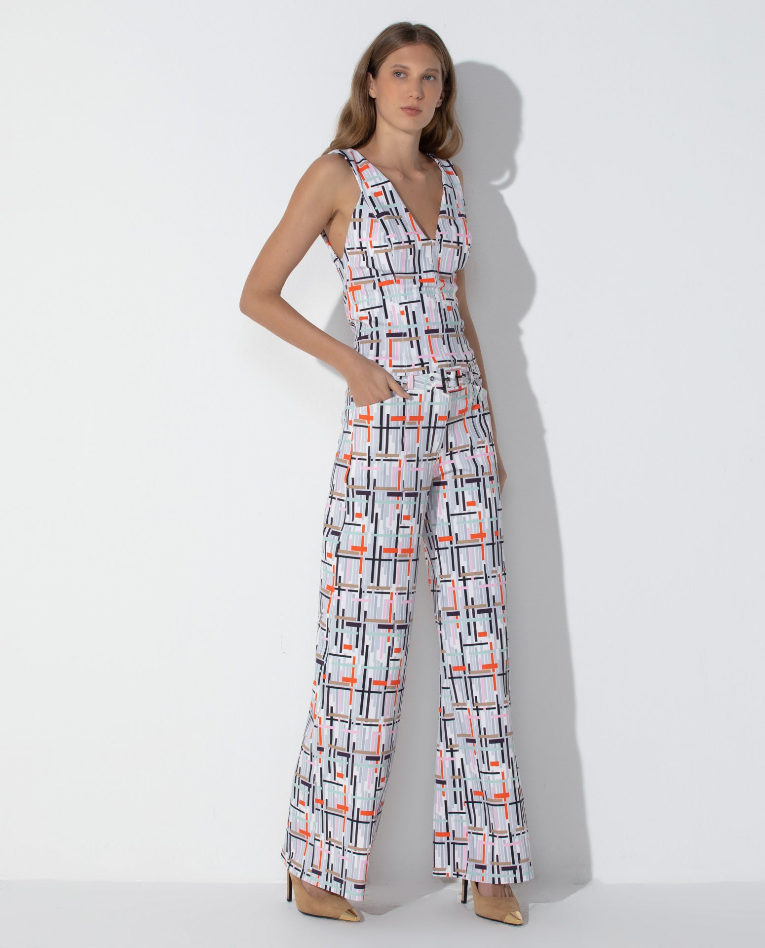 Calça Lafort Pantalona Kim Technoblock® Estampado