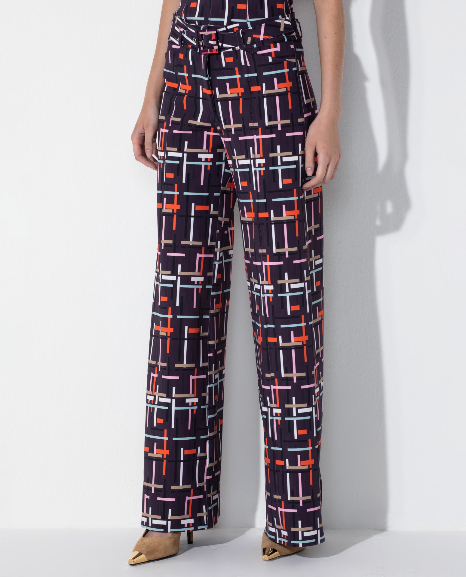 Calça Lafort Pantalona Kim Technoblock® Estampado