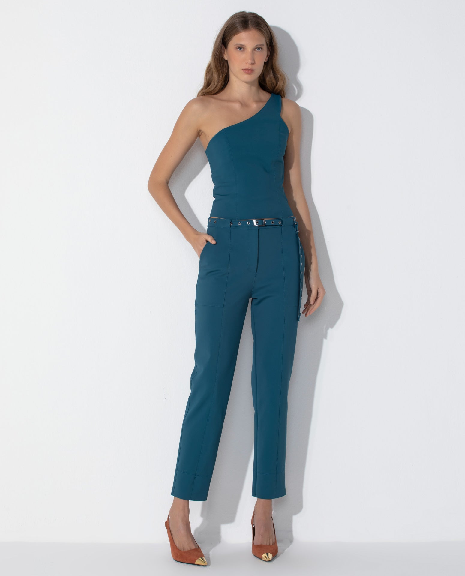 Calça Lafort Slim Lorena Technoblock® London Stories