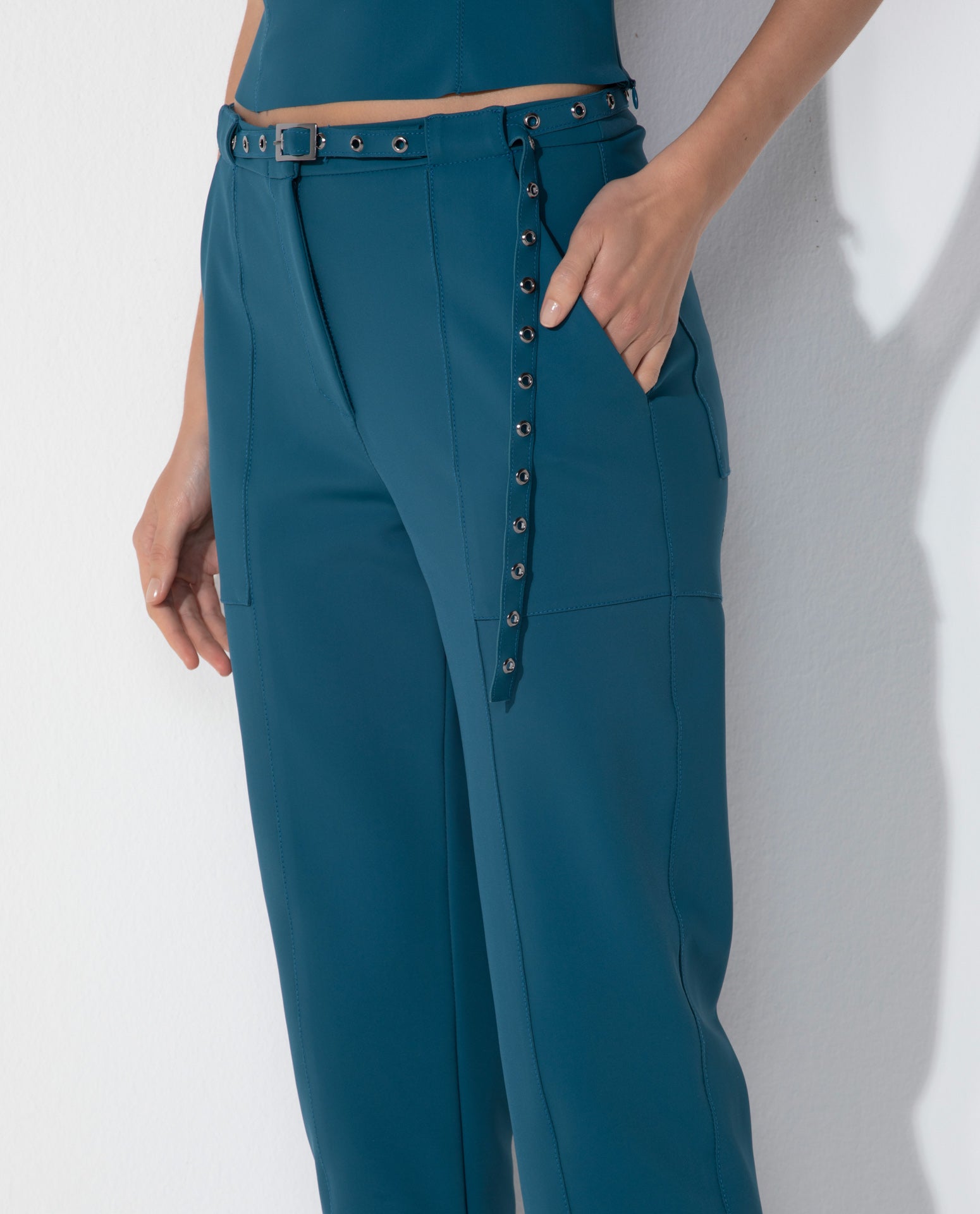 Calça Lafort Slim Lorena Technoblock® London Stories