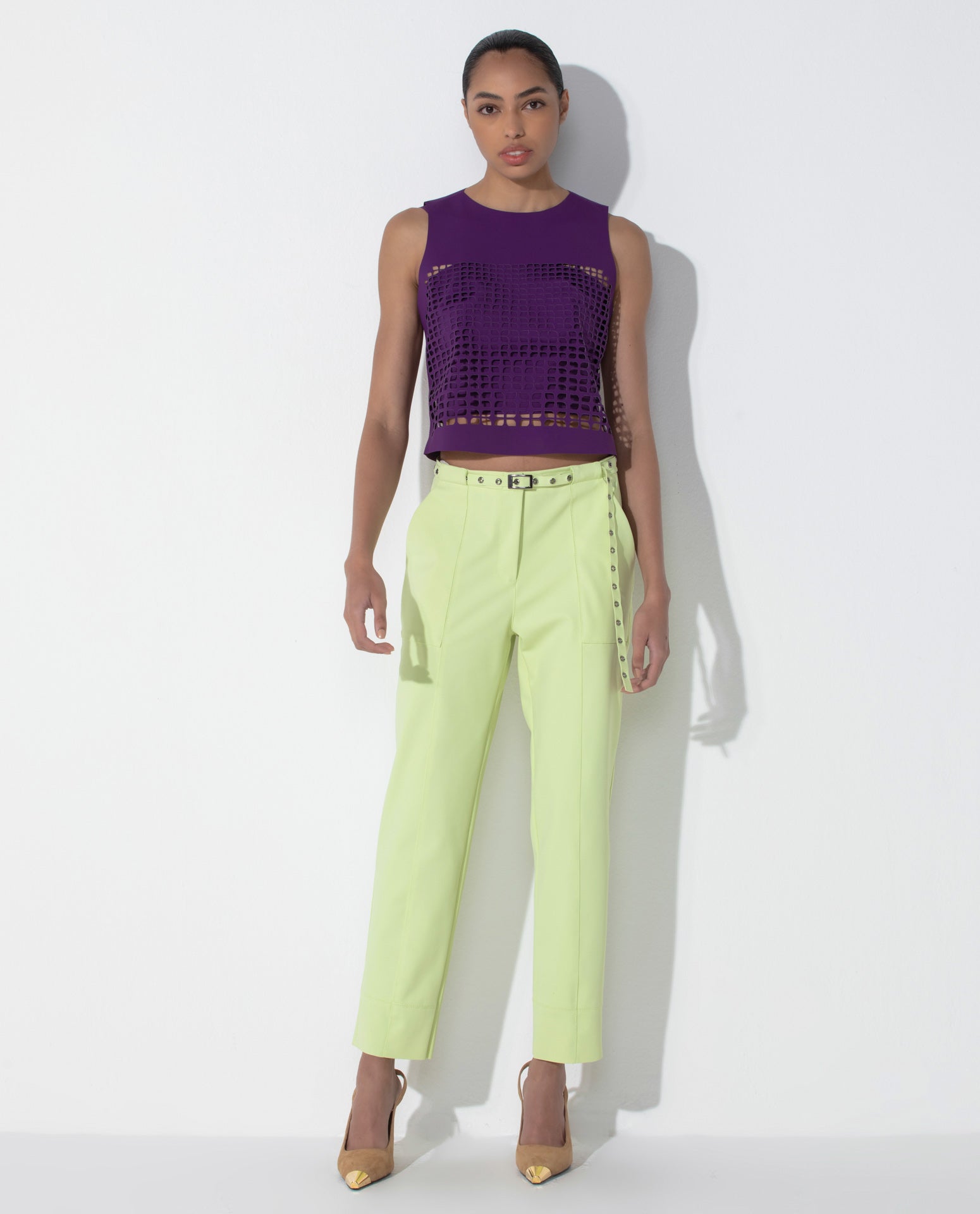 Calça Lafort Slim Lorena Technoblock® London Stories