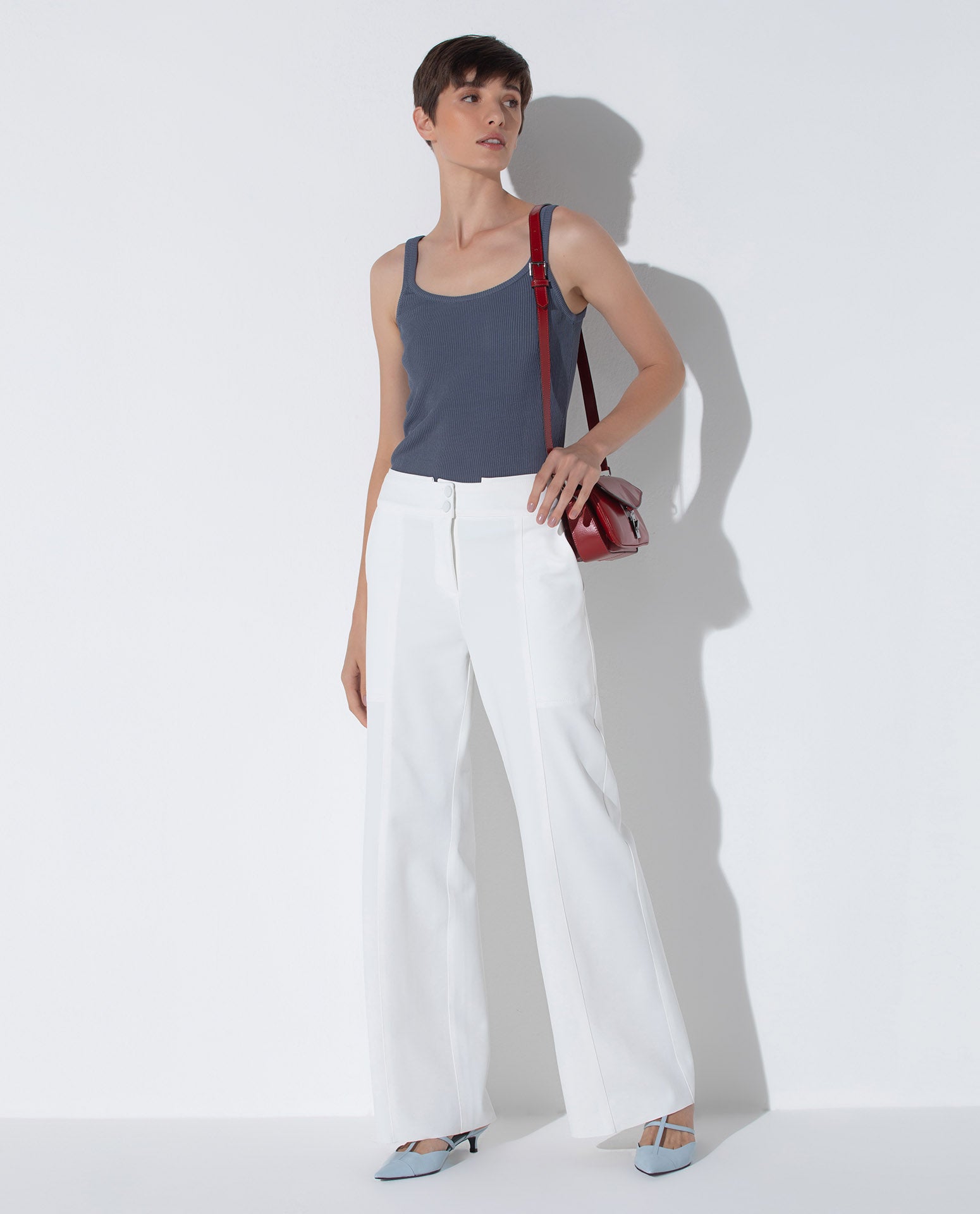 Calça Lafort Pantalona Miriam Technoblock® Neutra