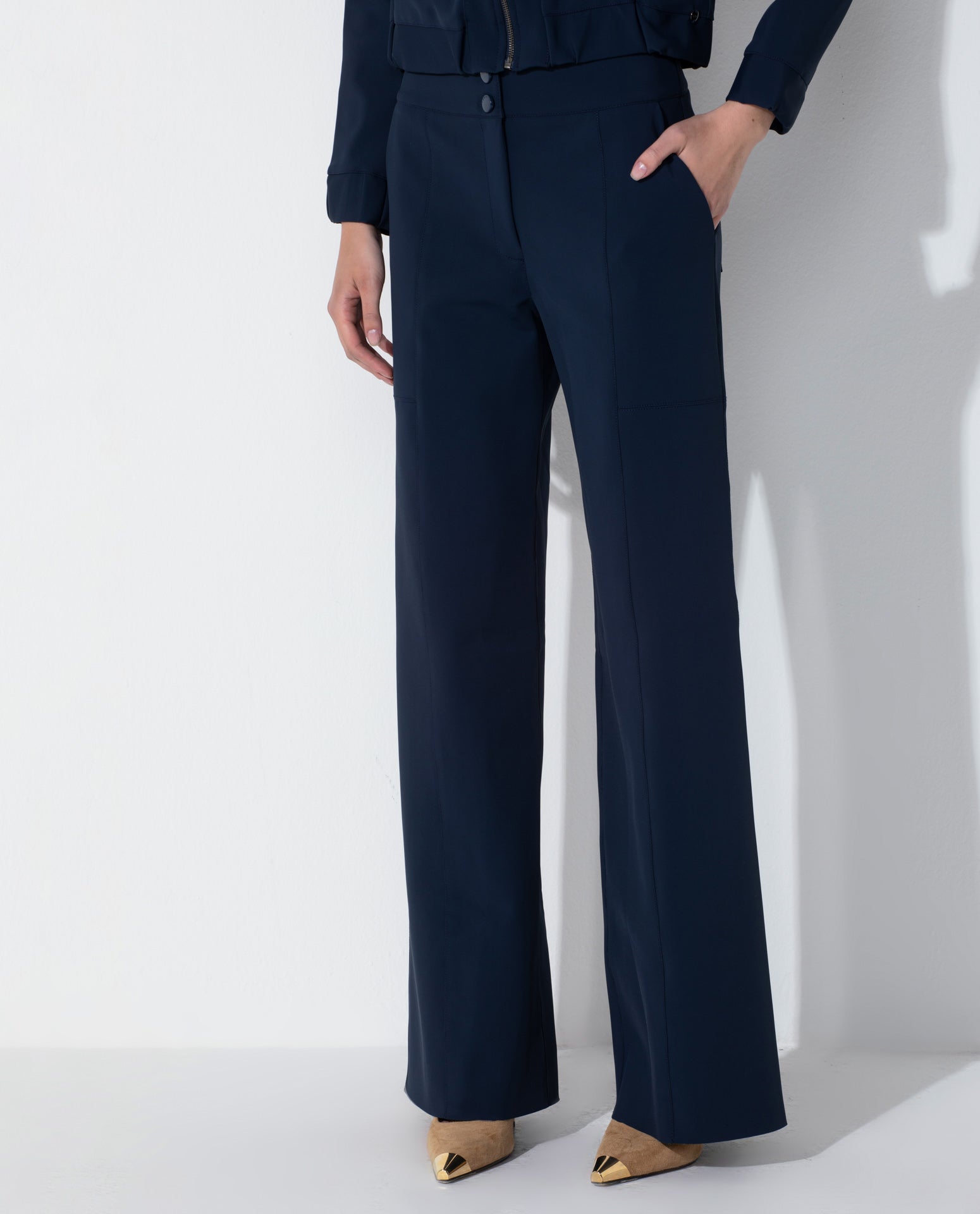 Calça Lafort Pantalona Miriam Technoblock® Neutra