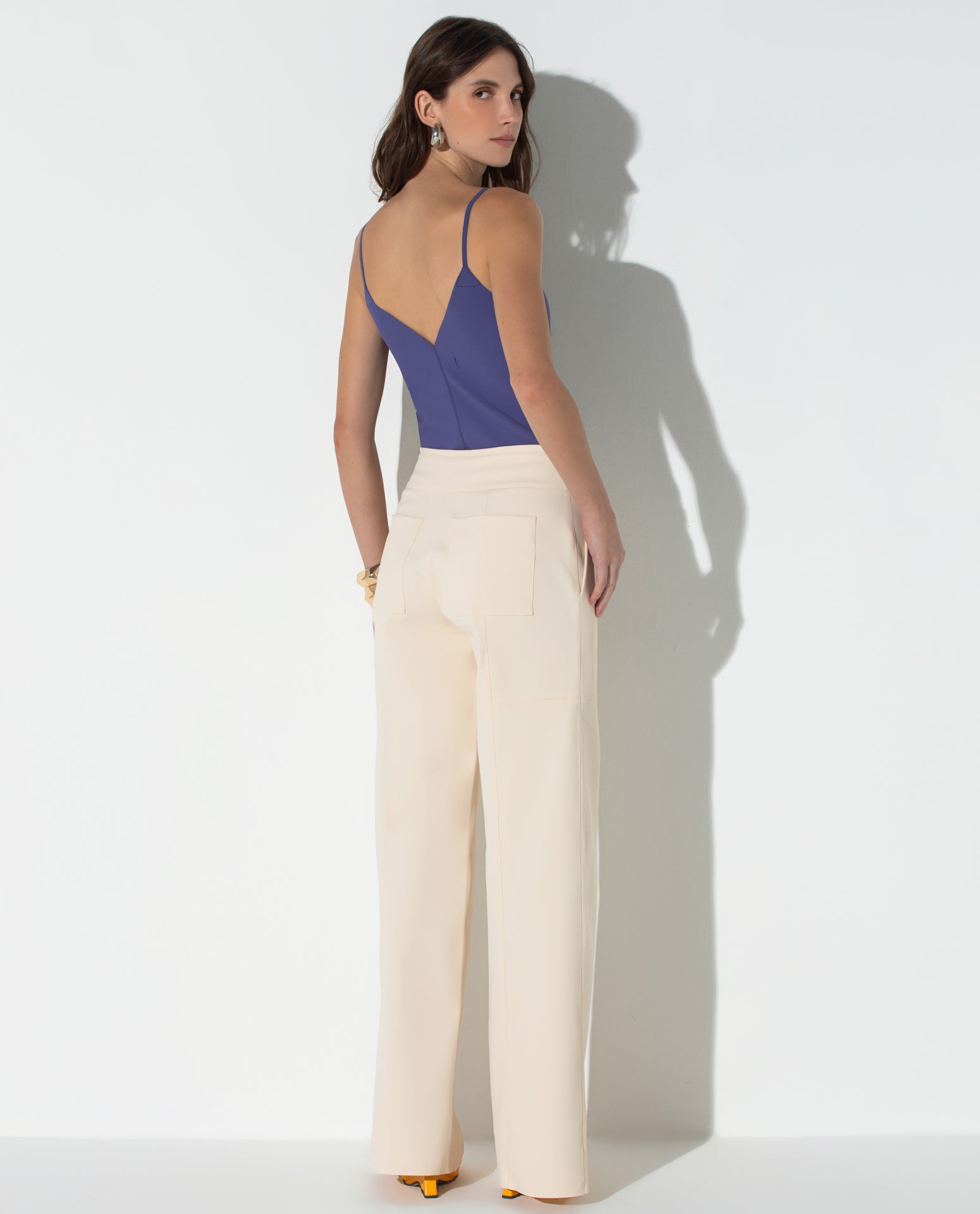 Calça Lafort Pantalona Miriam Technoblock® Neutra