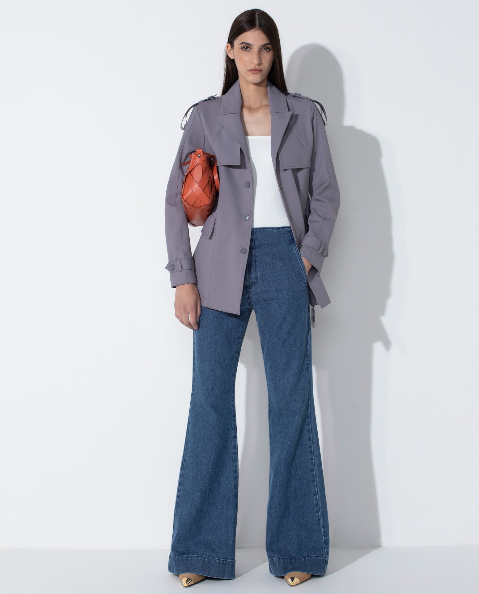 Casaco Lafort Com Cinto Sonia Technoblock®