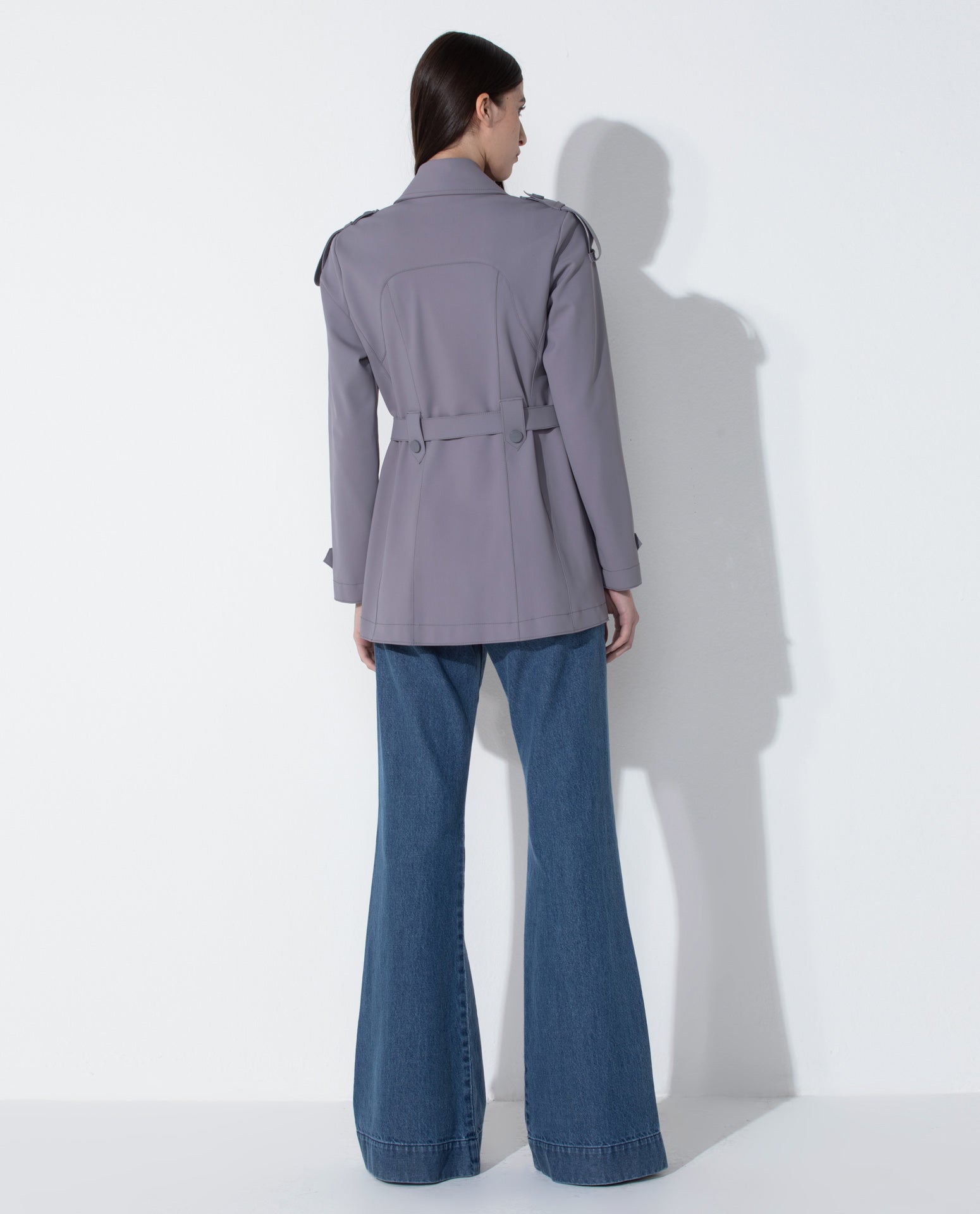 Casaco Lafort Com Cinto Sonia Technoblock®