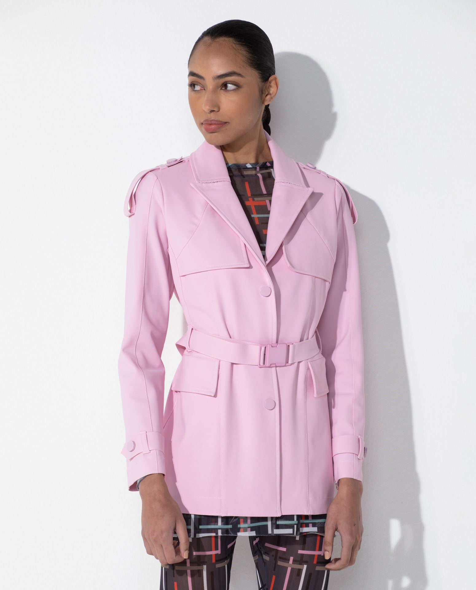 Casaco Lafort Com Cinto Sonia Technoblock®