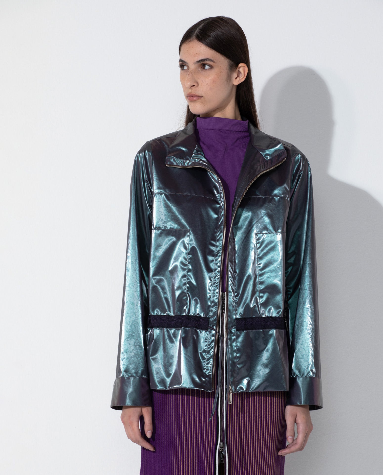 Parka Lafort Ajustada Anna Nylon