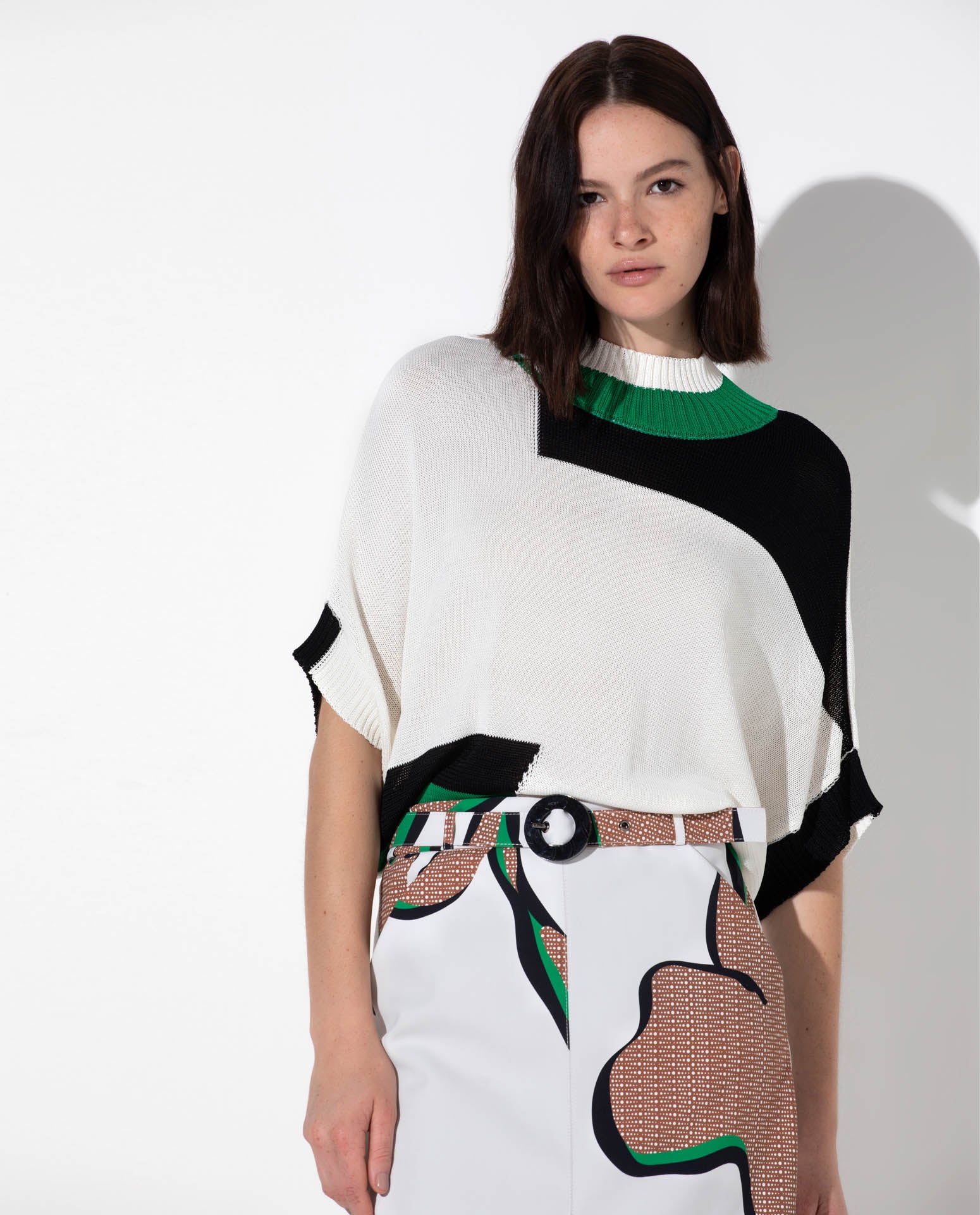 Saia Lafort Midi Micaela Technoblock® Estampado London Stories