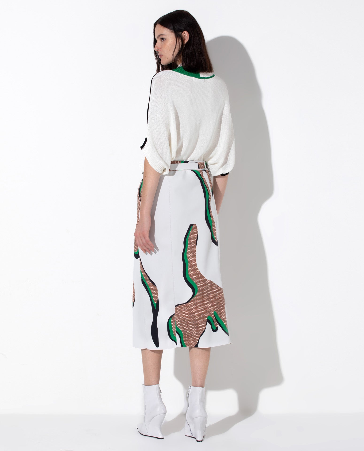 Saia Lafort Midi Micaela Technoblock® Estampado London Stories