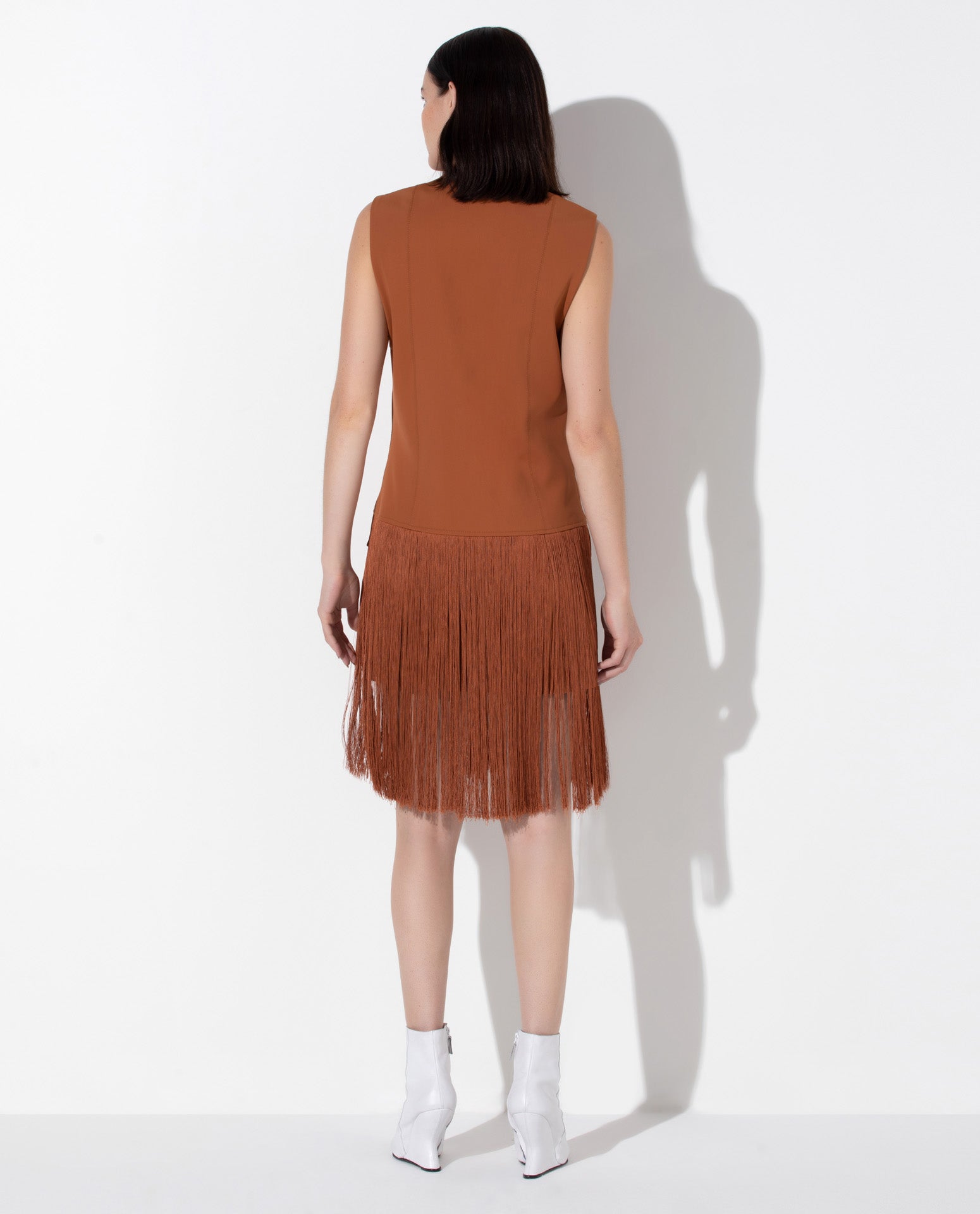 Colete Lafort Com Franjas Rosalia Technoblock®