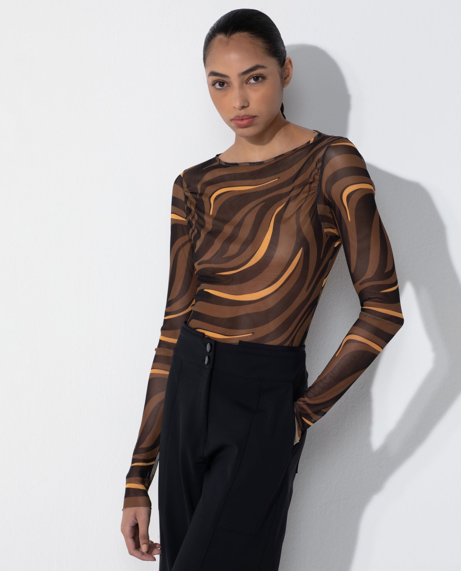 Blusa Lafort Manga Longa Ali Tule