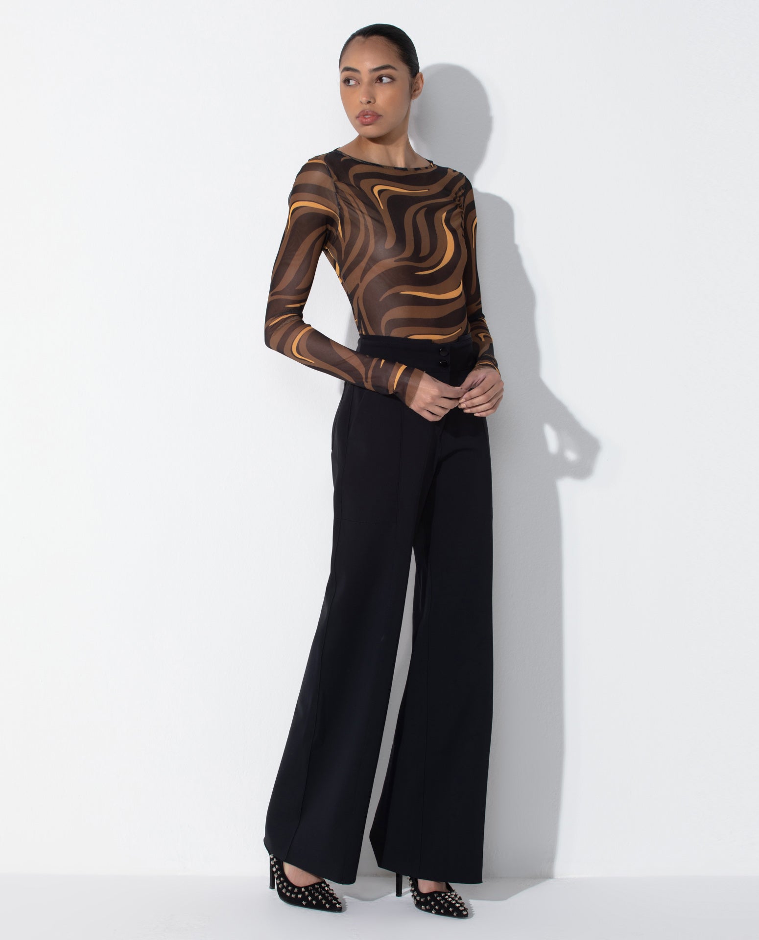 Blusa Lafort Manga Longa Ali Tule