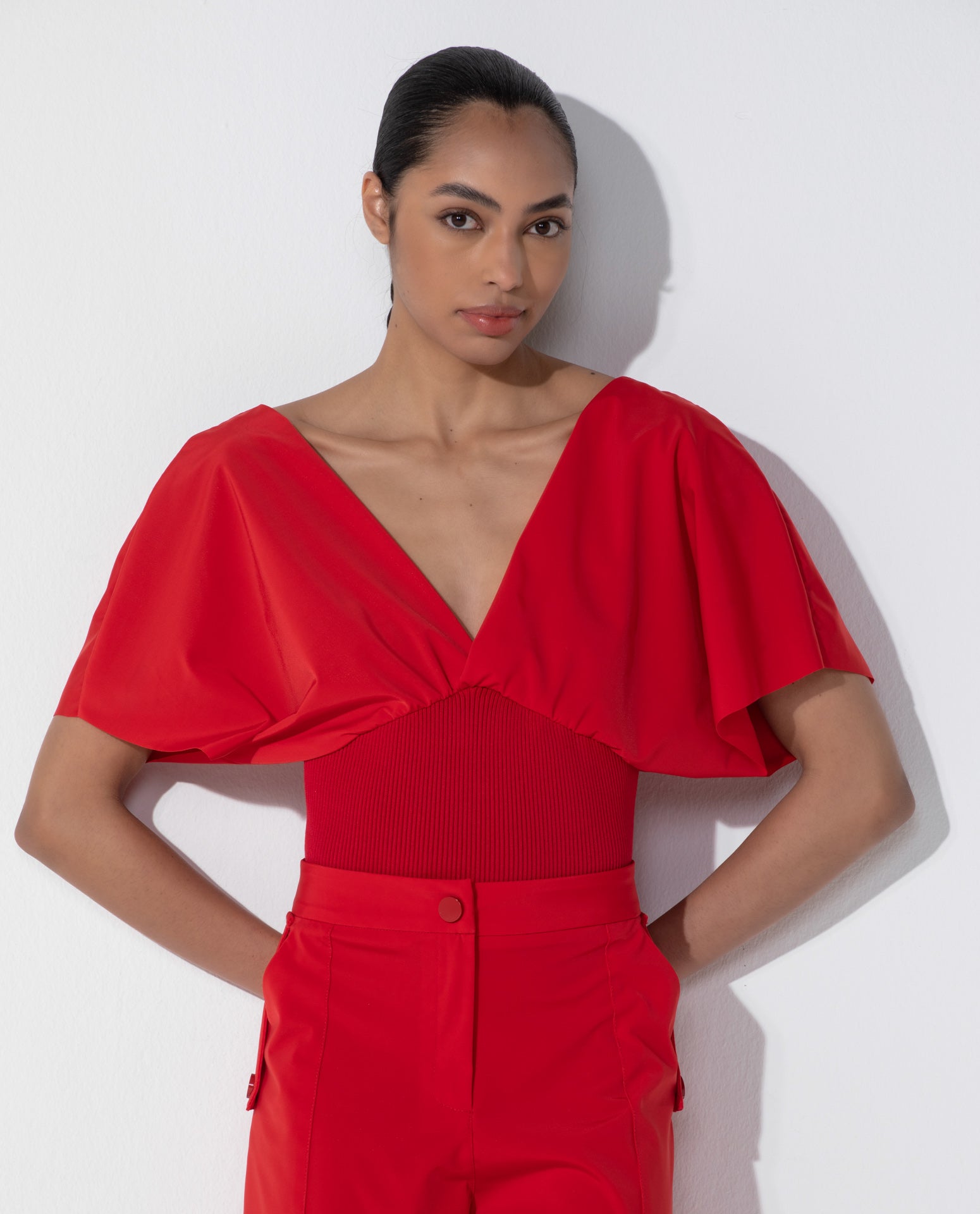 Blusa Lafort com Franzidos Giulia Edge Block®