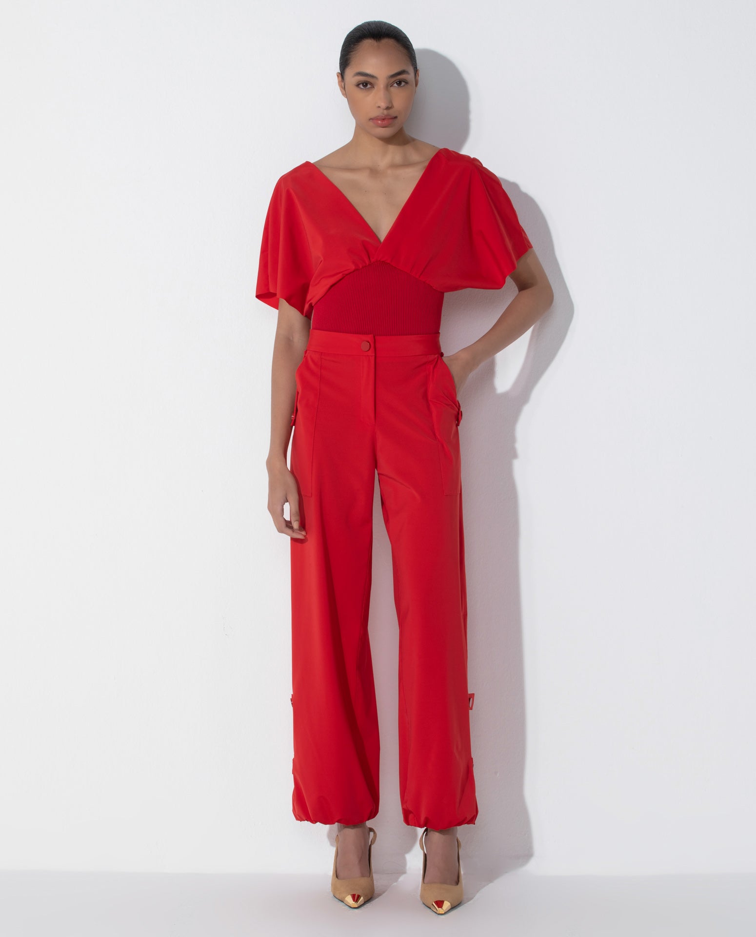 Blusa Lafort com Franzidos Giulia Edge Block®