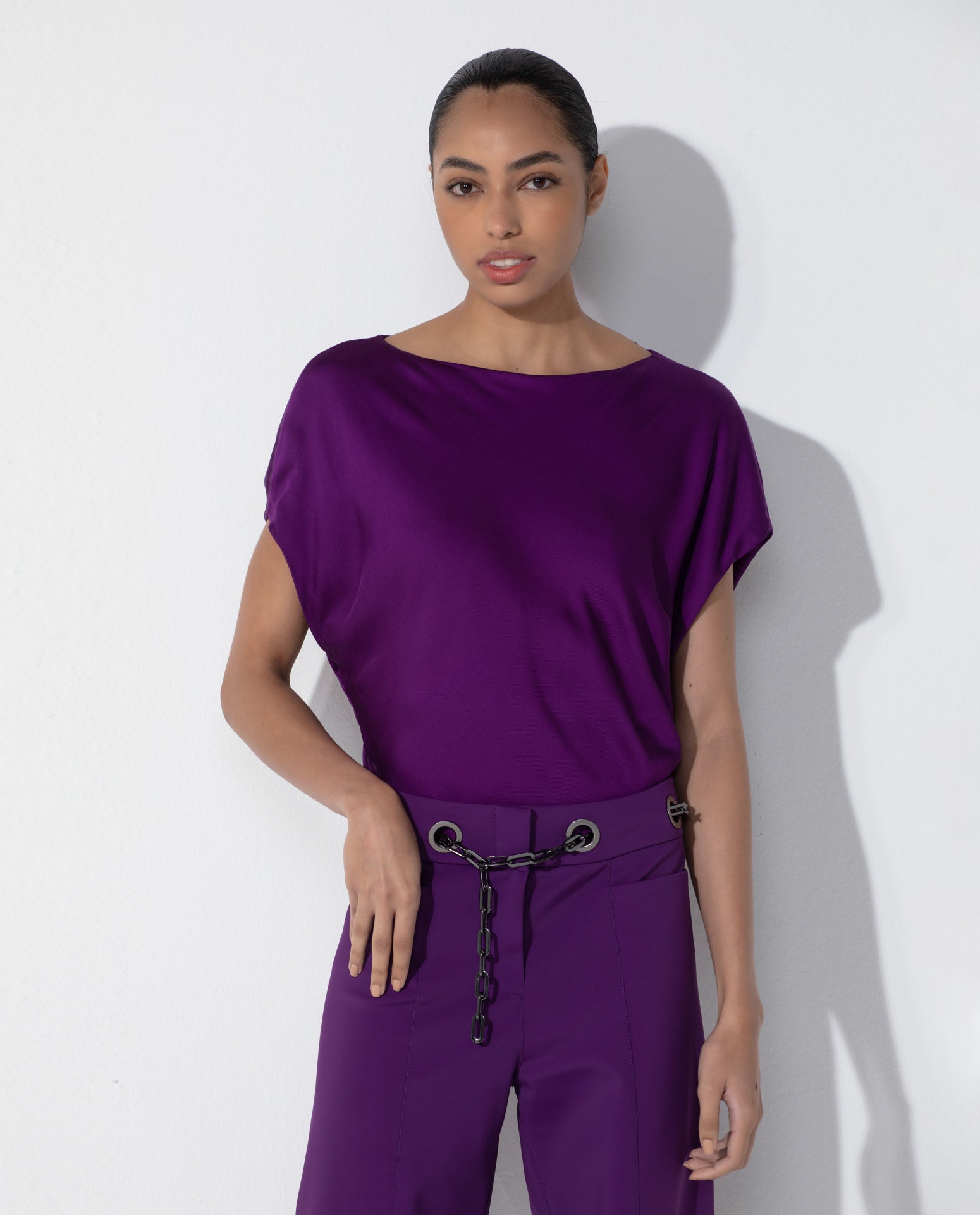 Blusa Lafort Ampla Gigi Crepe Acetinado