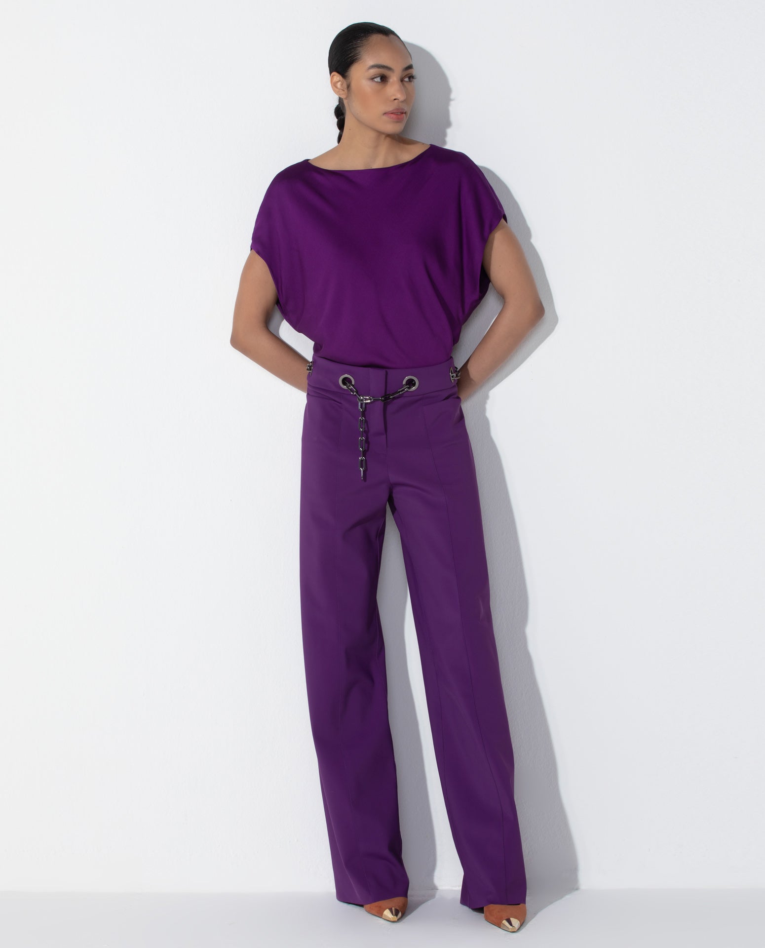 Blusa Lafort Ampla Gigi Crepe Acetinado