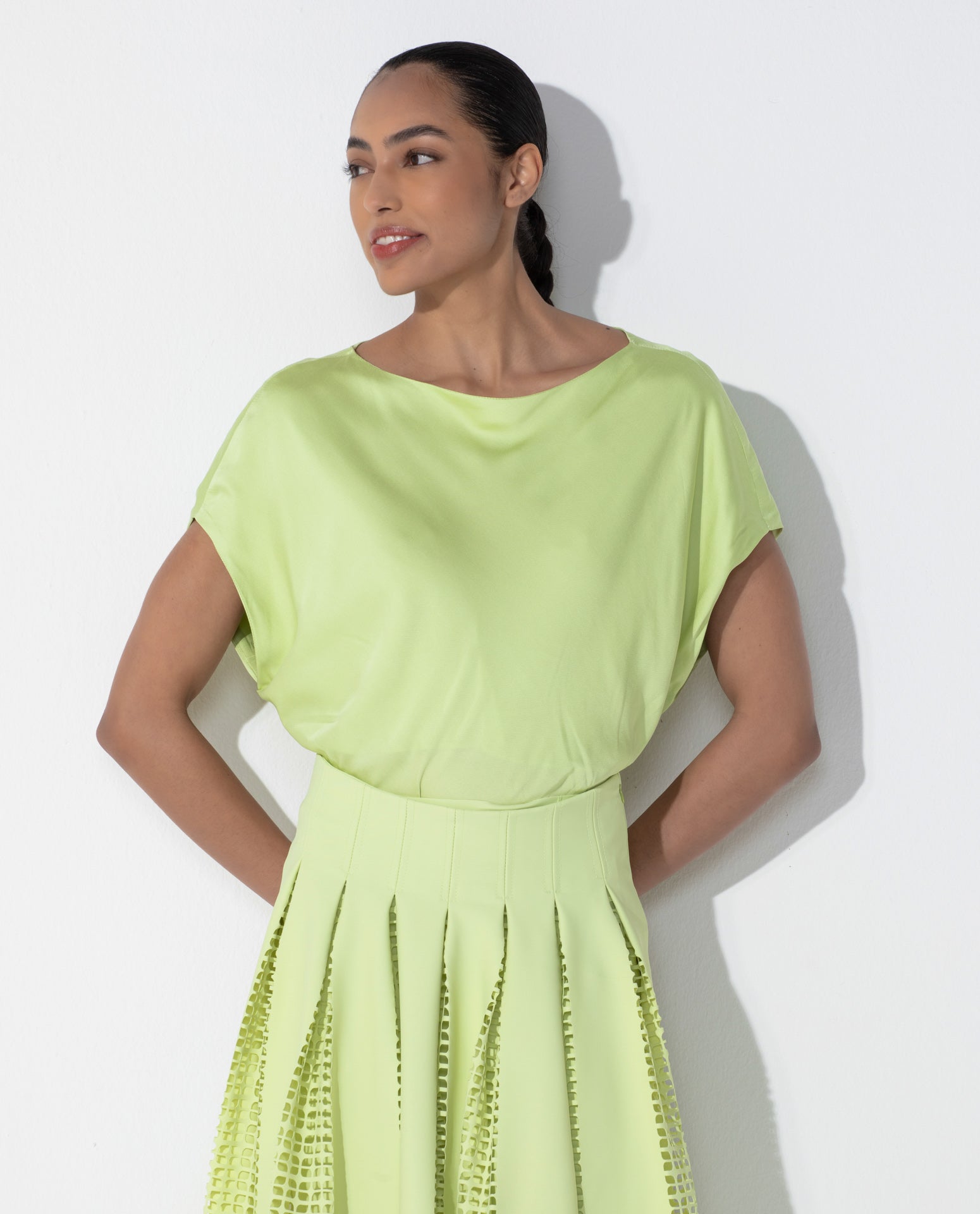 Blusa Lafort Ampla Gigi Crepe Acetinado