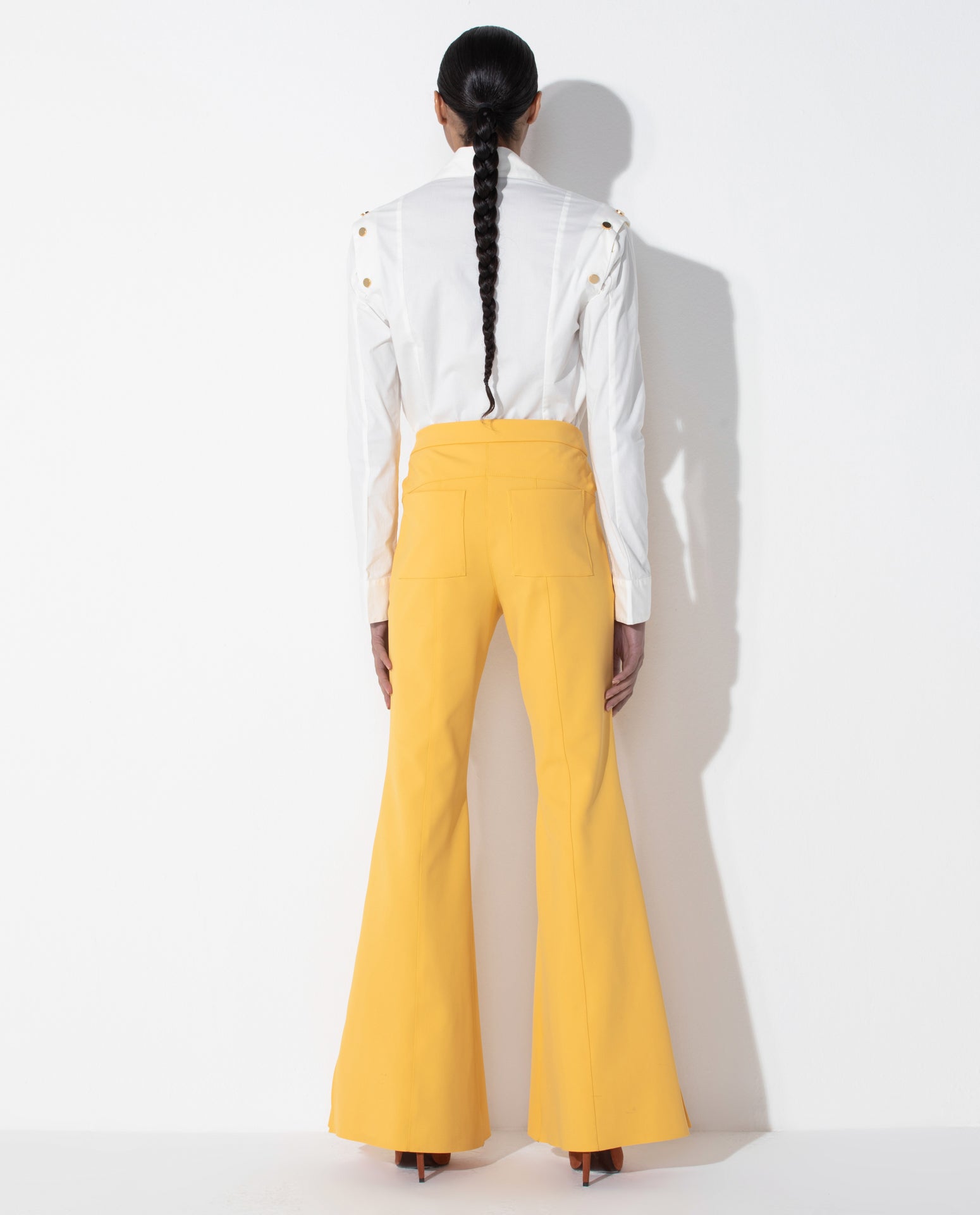 Camisa Abertura Anna Tricoline