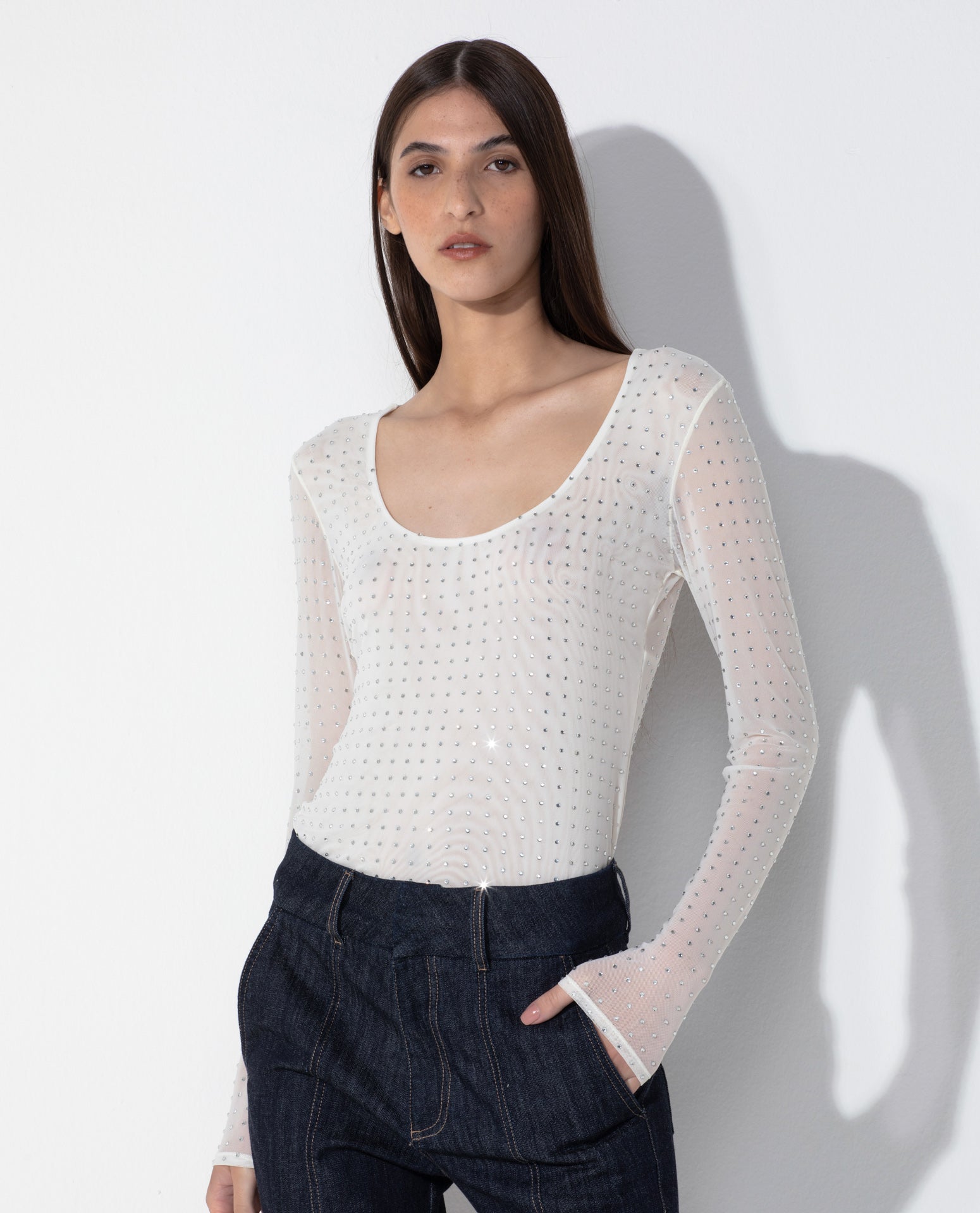 Blusa Lafort Manga Longa Marietta Malha