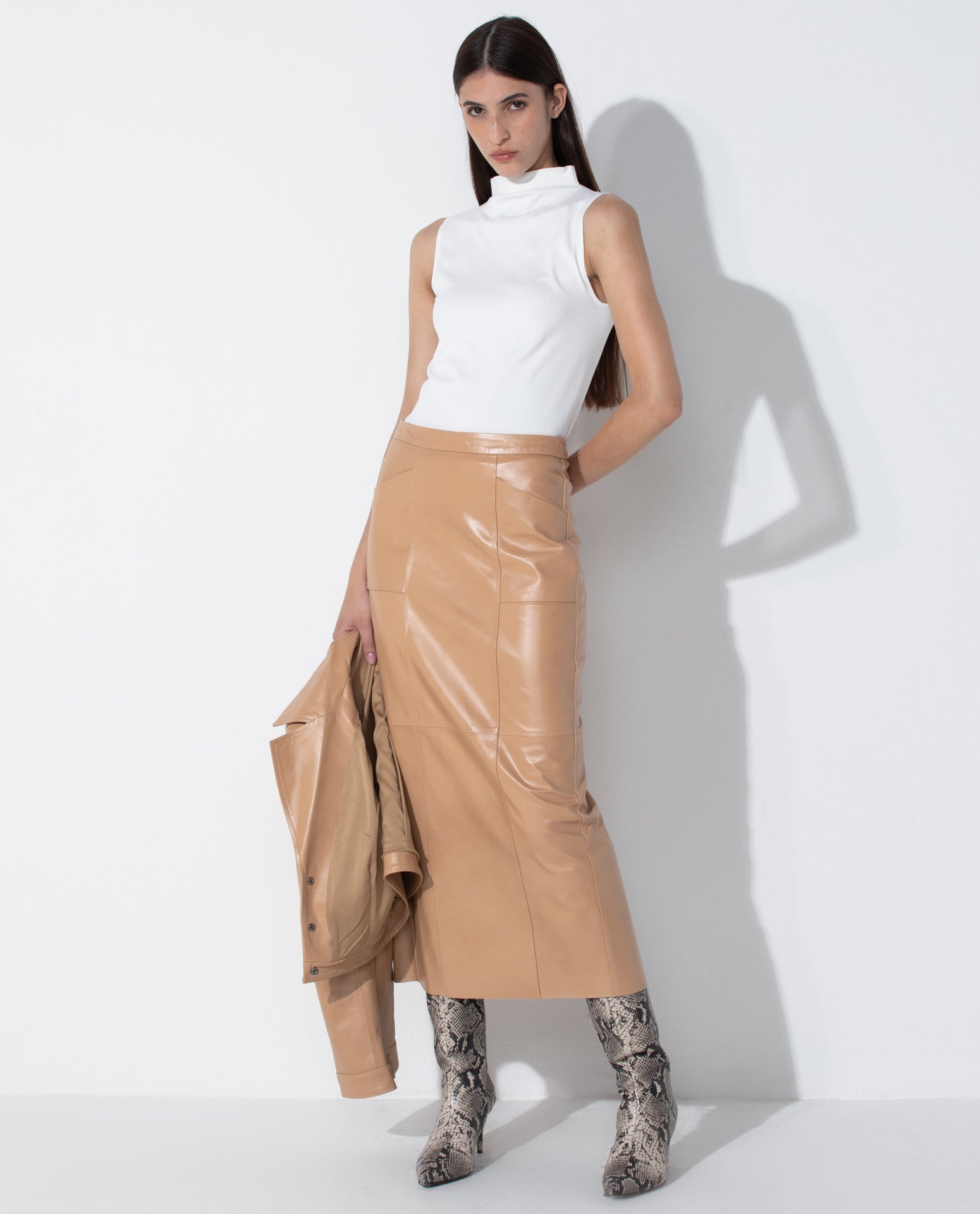 Saia Lafort Reta Georgia Couro