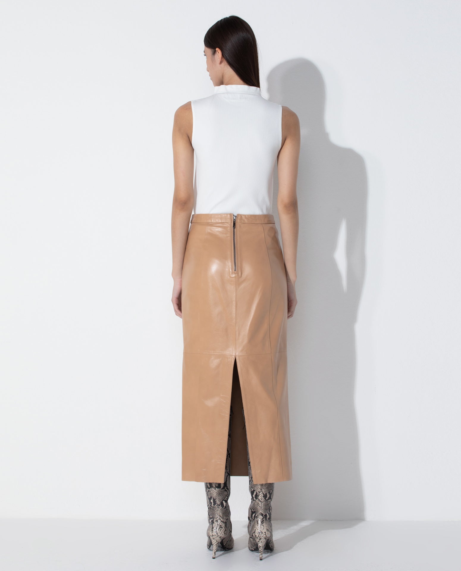 Saia Lafort Reta Georgia Couro