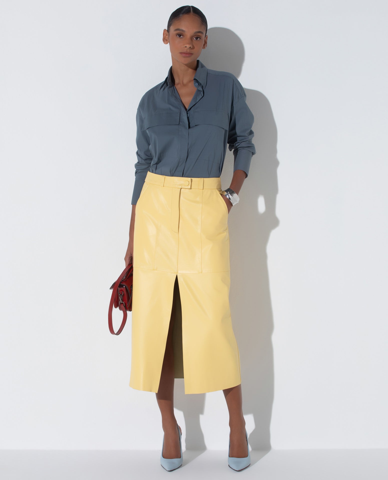 Camisa Lafort Com Bolsos Edith Technocotton