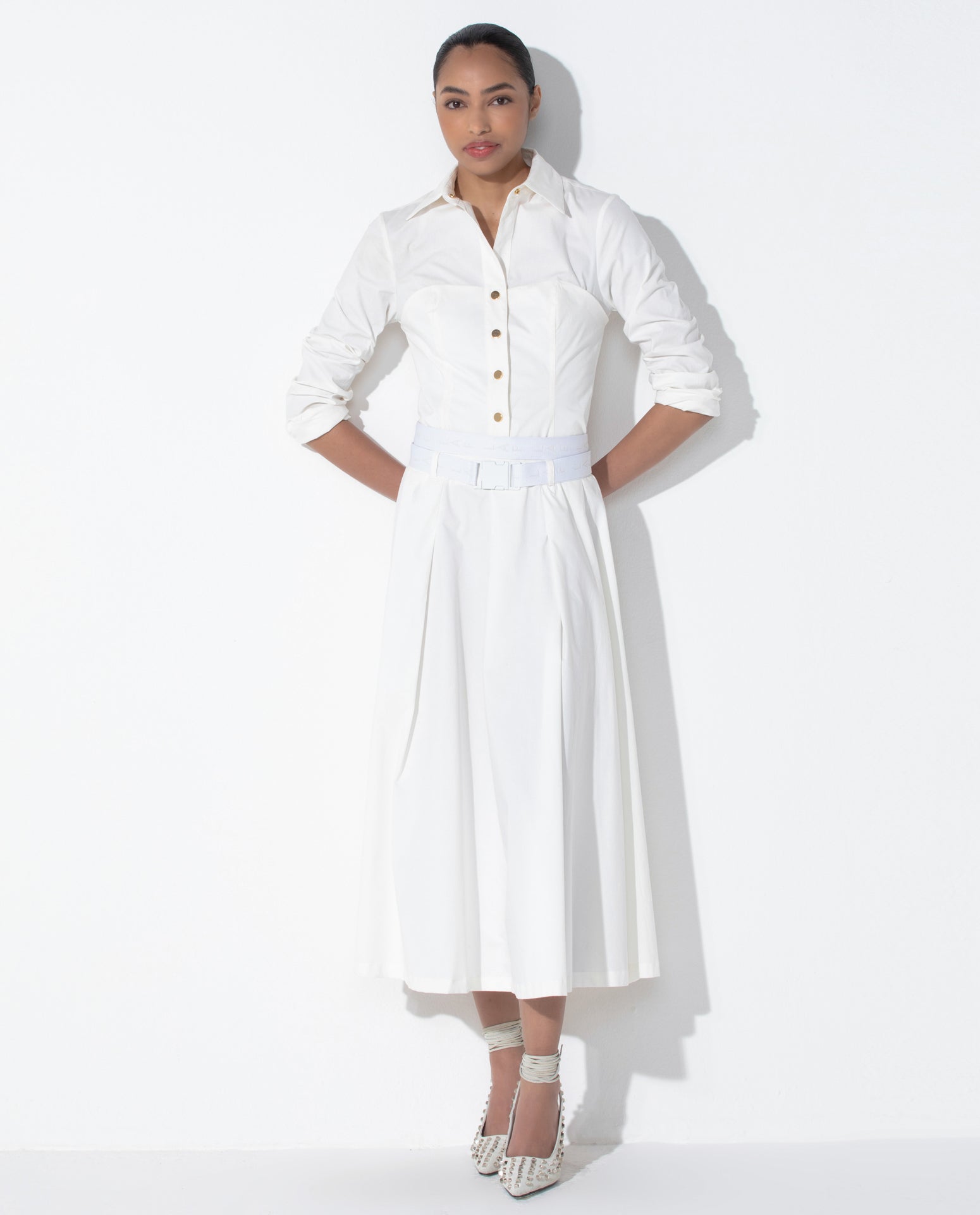Camisa Lafort Corset Agatha Tricoline