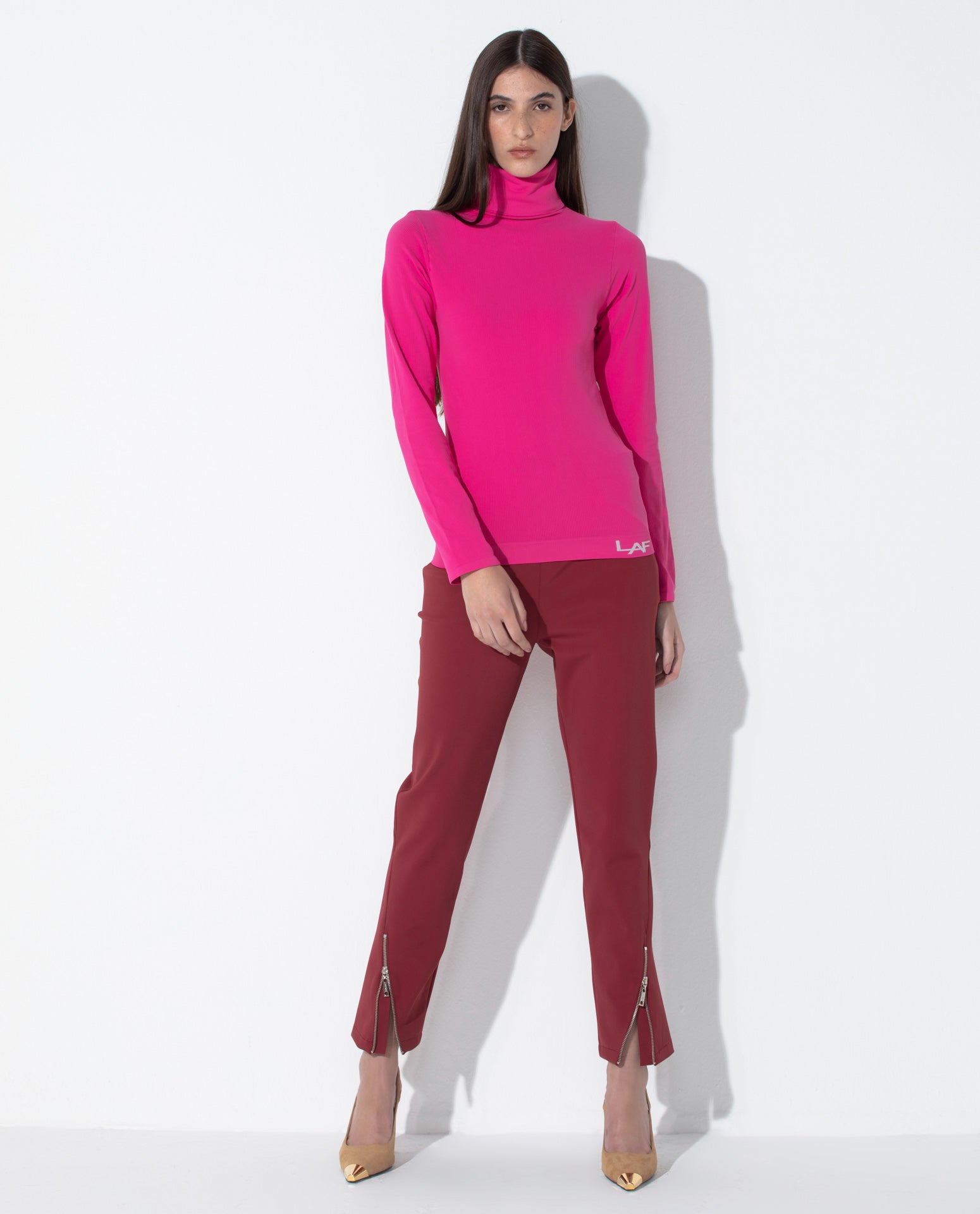 Blusa Lafort Gola Alta Selma Malha