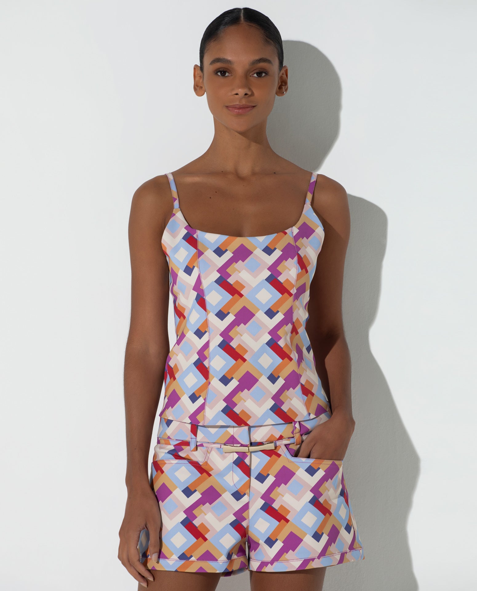 Top Lafort Com Alça Lilian Technoblock® Estampado