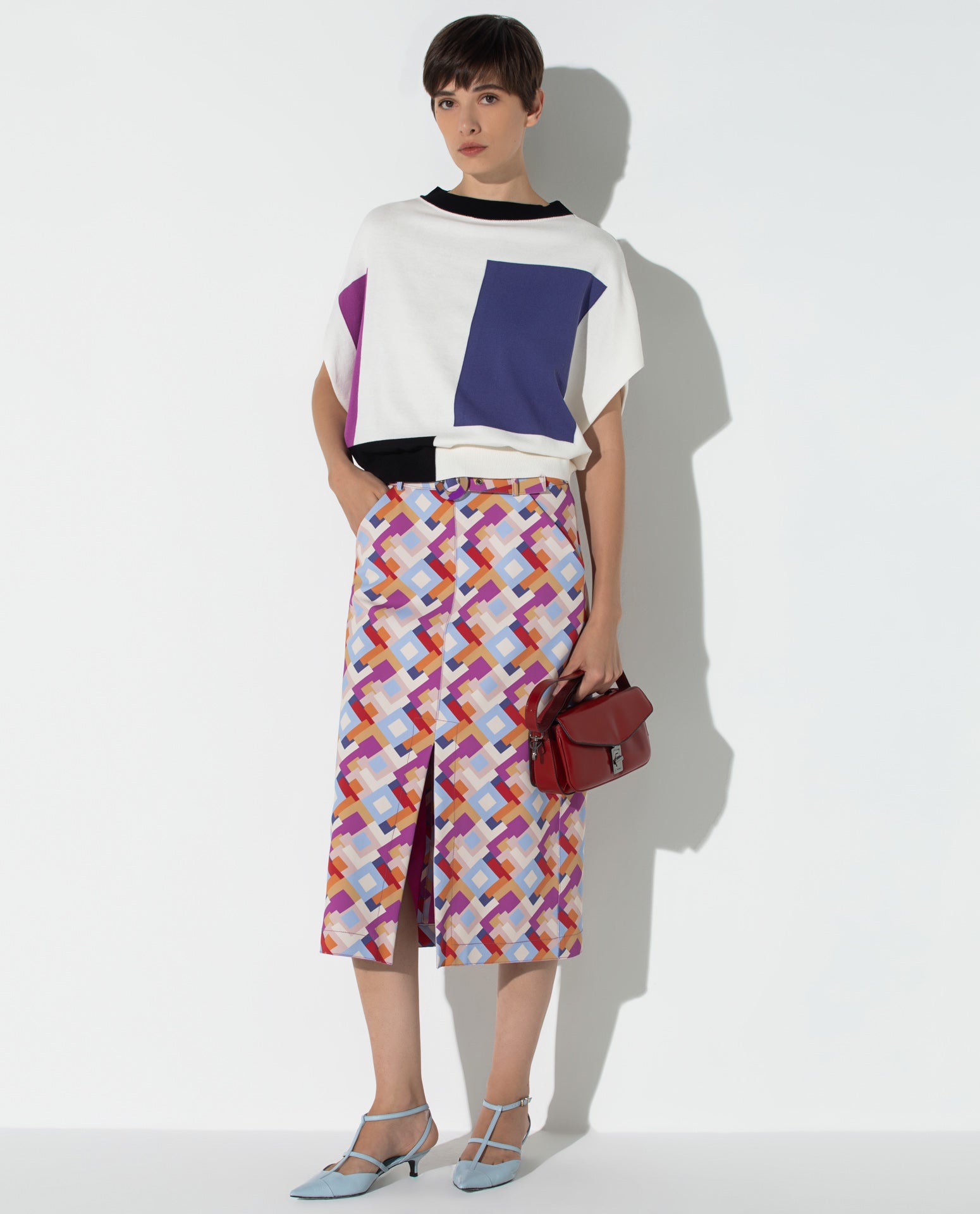 Saia Lafort Midi Micaela Technoblock® Estampado